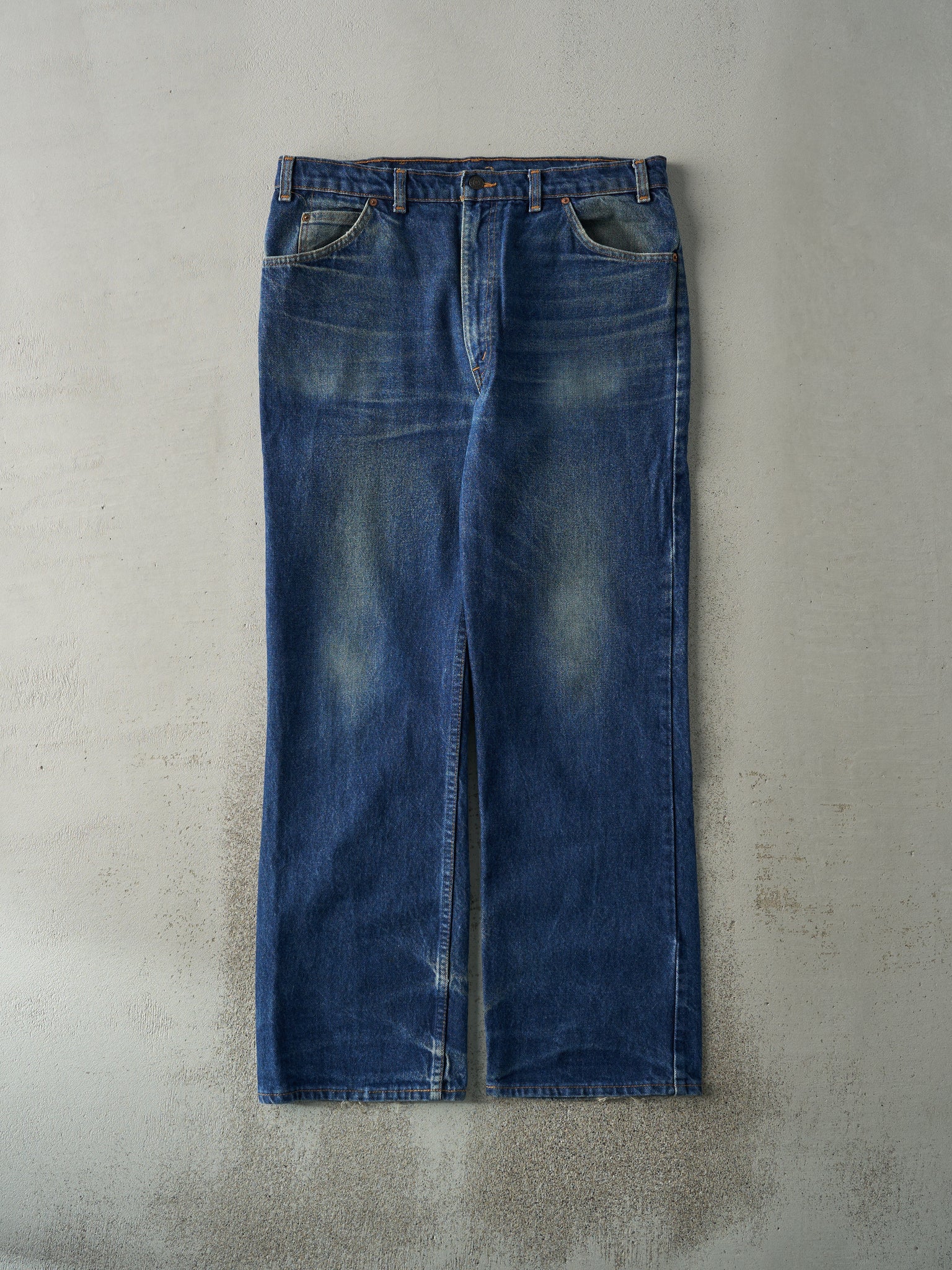 Vintage 80s Dark Wash Levi's 617 Orange Tab Jeans (36x31)