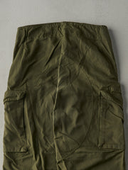 Vintage 90s Army Green Parachute Military Pants (32x29)