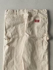 Vintage 90s Beige Dickies Light Weight Carpenter Pants (31x31.5)