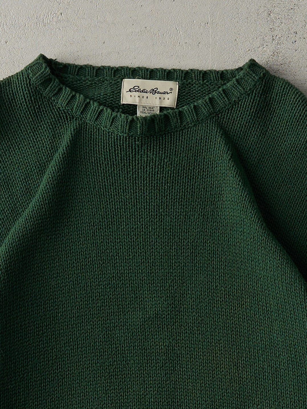 Vintage 90s Green Eddie Bauer Knit Sweater (M)