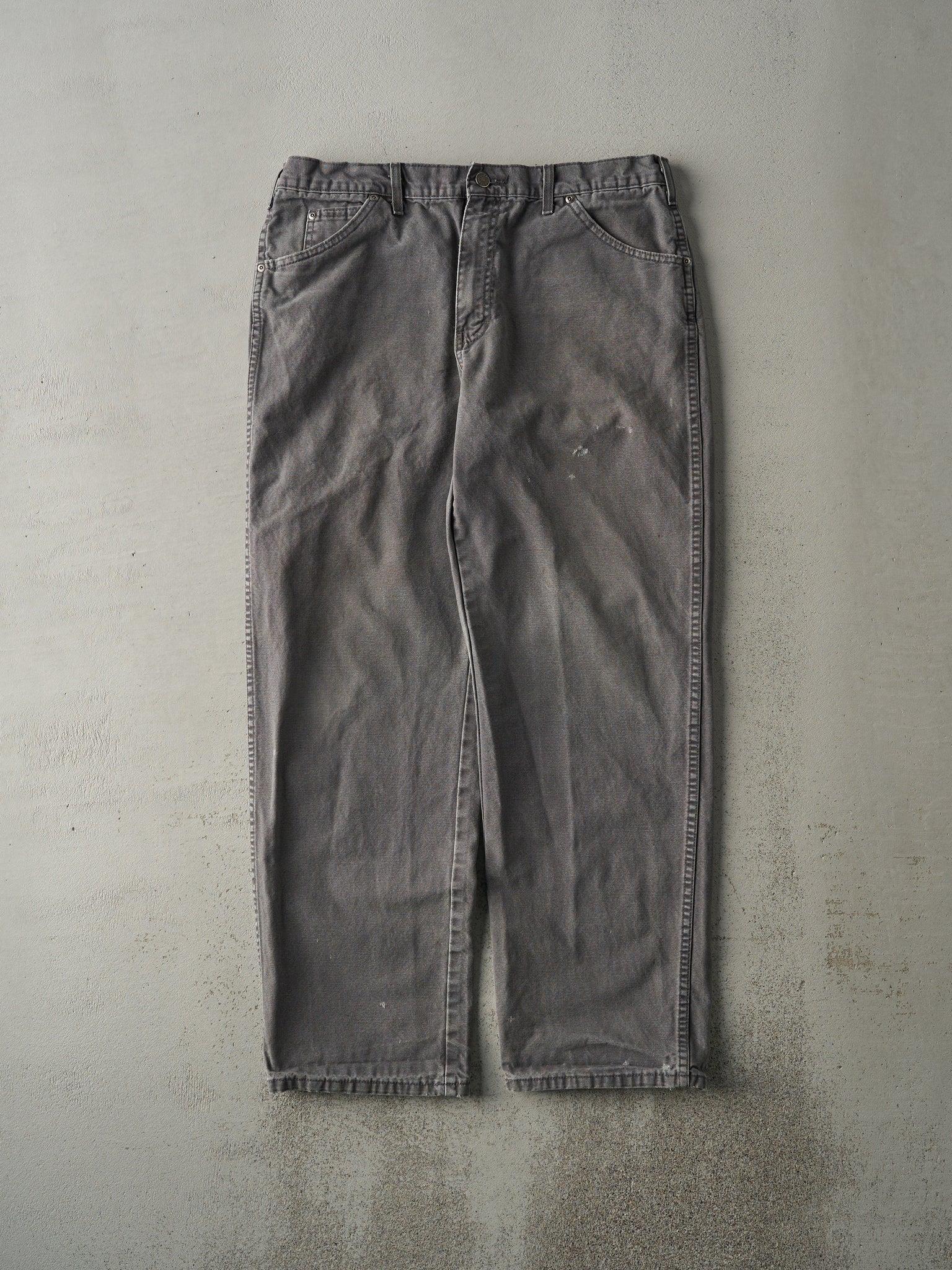 Vintage Y2K Grey Dickies Work Pants (34x30)