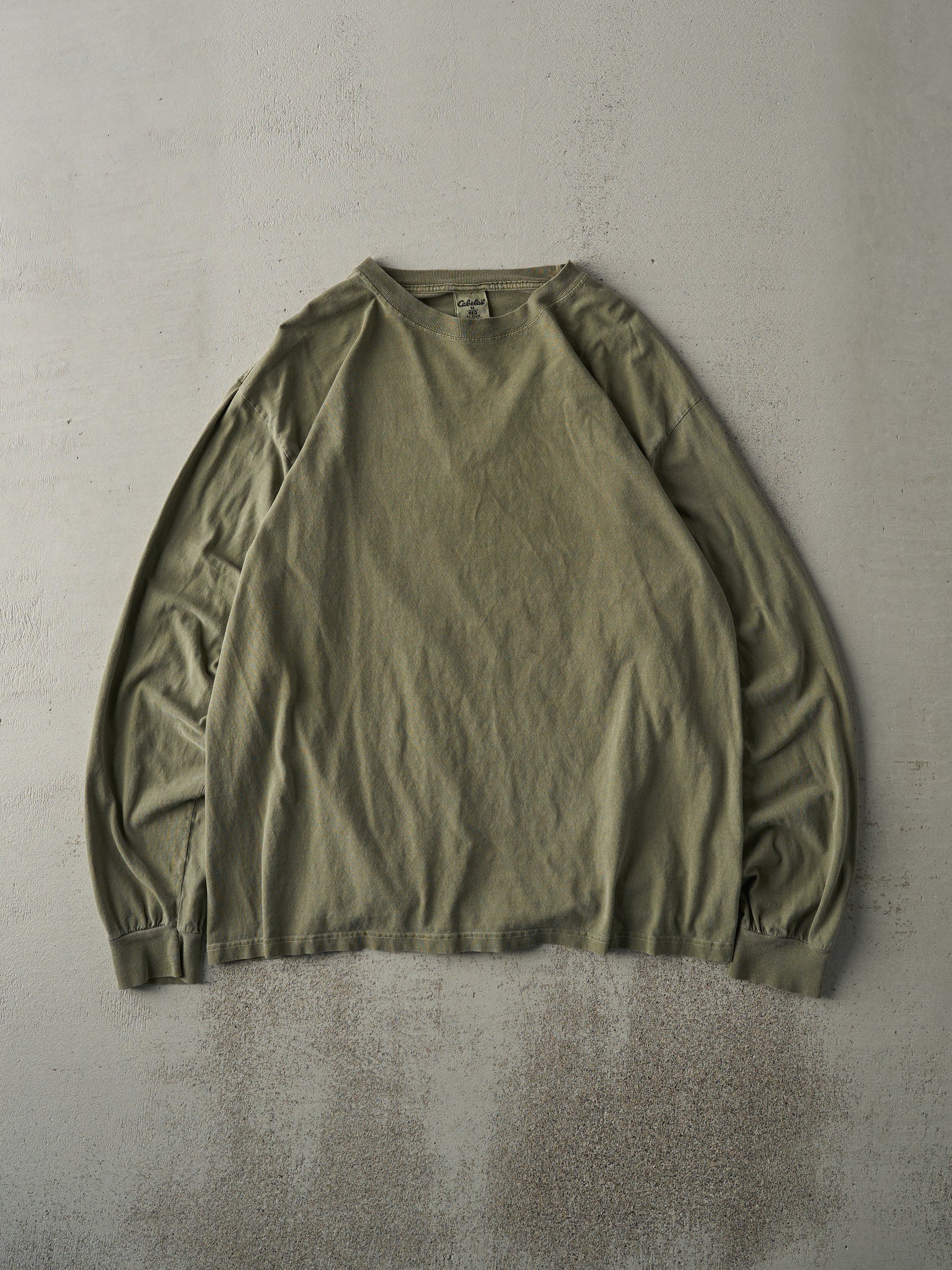 Vintage Y2K Green Cabela's Blank Long Sleeve (M/L)