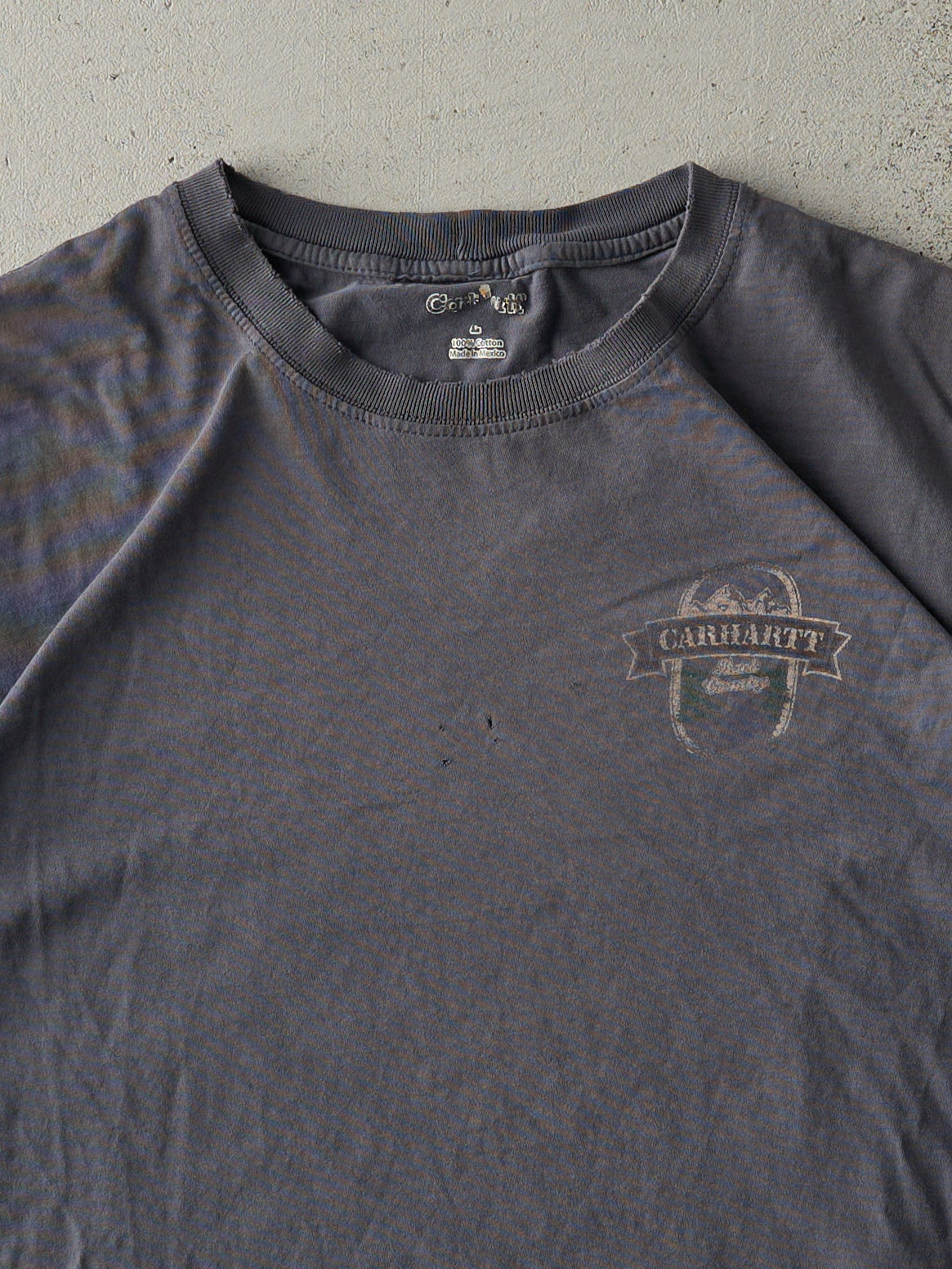 Vintage Y2K Grey Carhartt Back Country Tee (M/L)