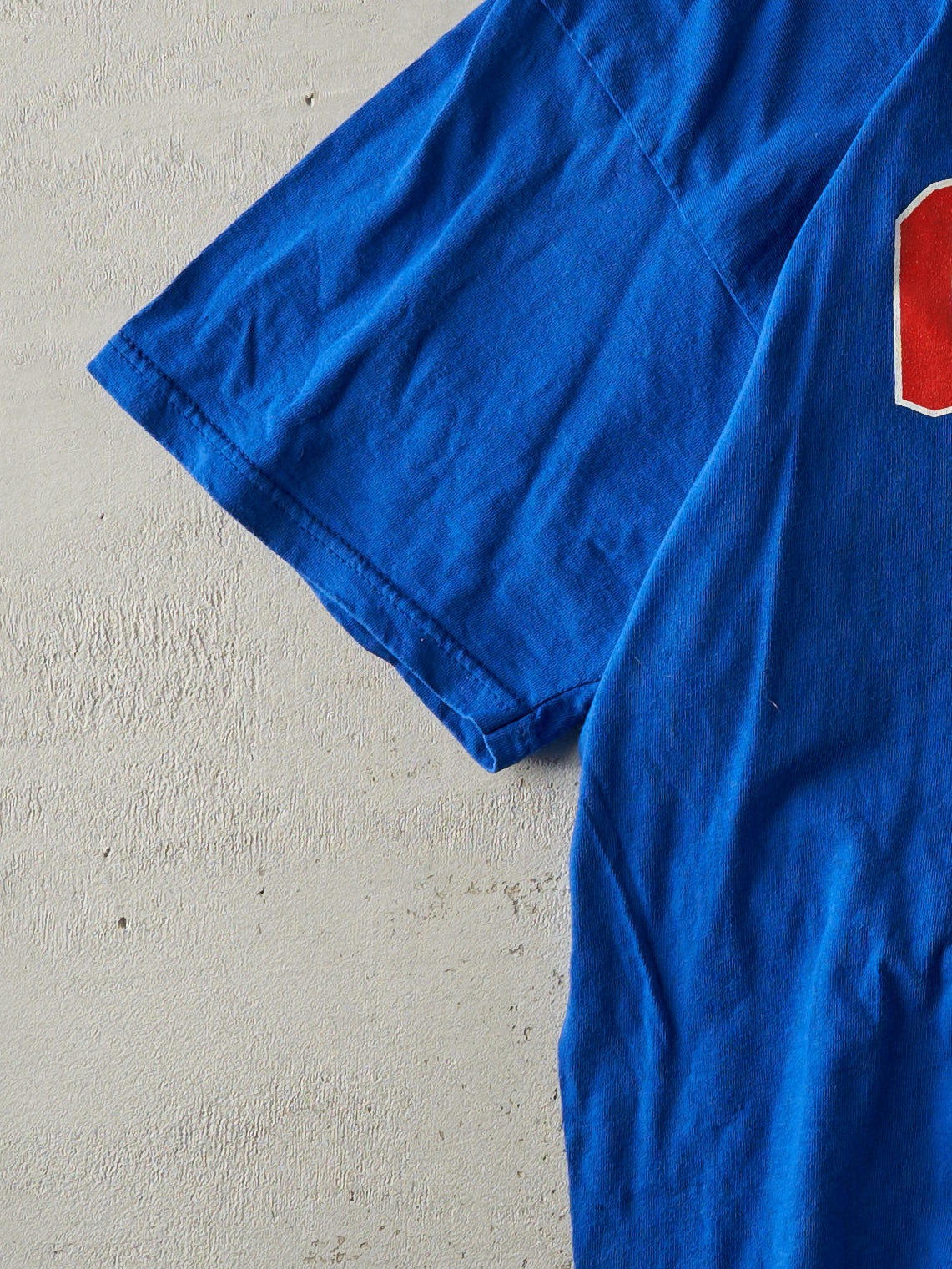 Vintage 01' Blue Chicago Cubs Tee (L)