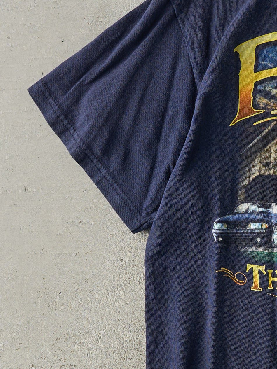 Vintage Y2K Navy Blue Ford "Foxes in The Henhouse" Tee (M)
