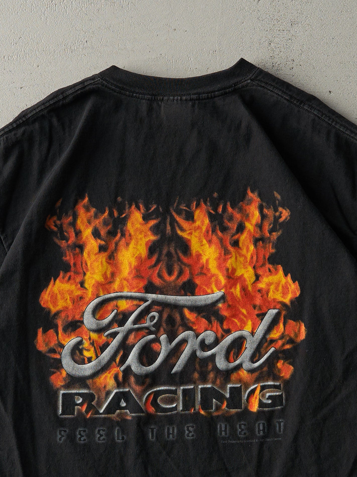 Vintage Y2K Black Ford Racing Tee (M/L)