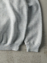 Vintage 80s Heather Grey Blank Crewneck (M)