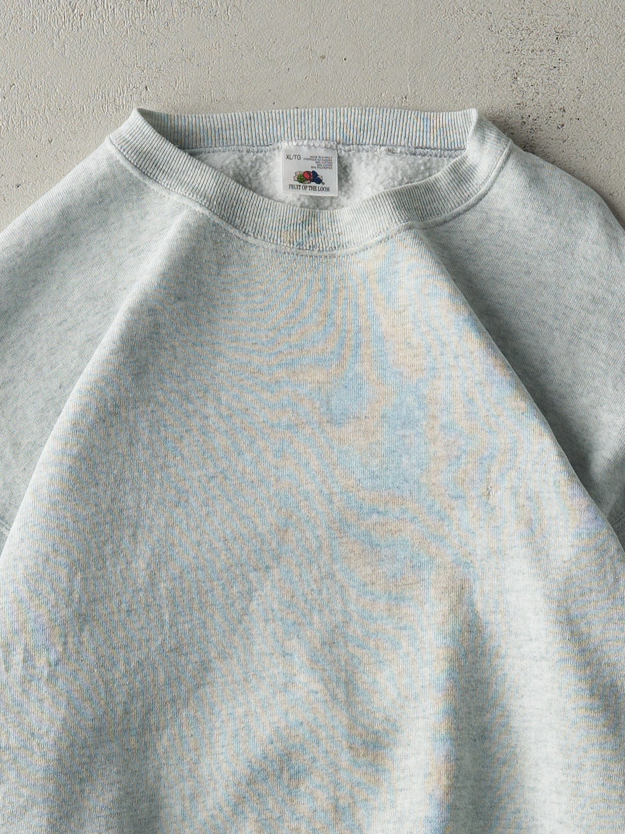 Vintage 90s Heather Grey Blank Crewneck (L)