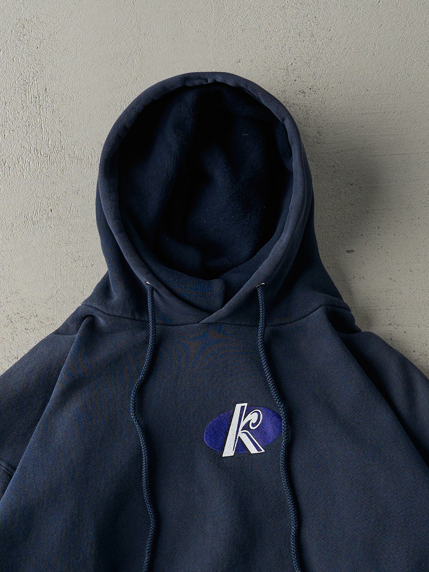 Vintage 90s Navy Blue Kokanee Beer Boxy Hoodie (M)