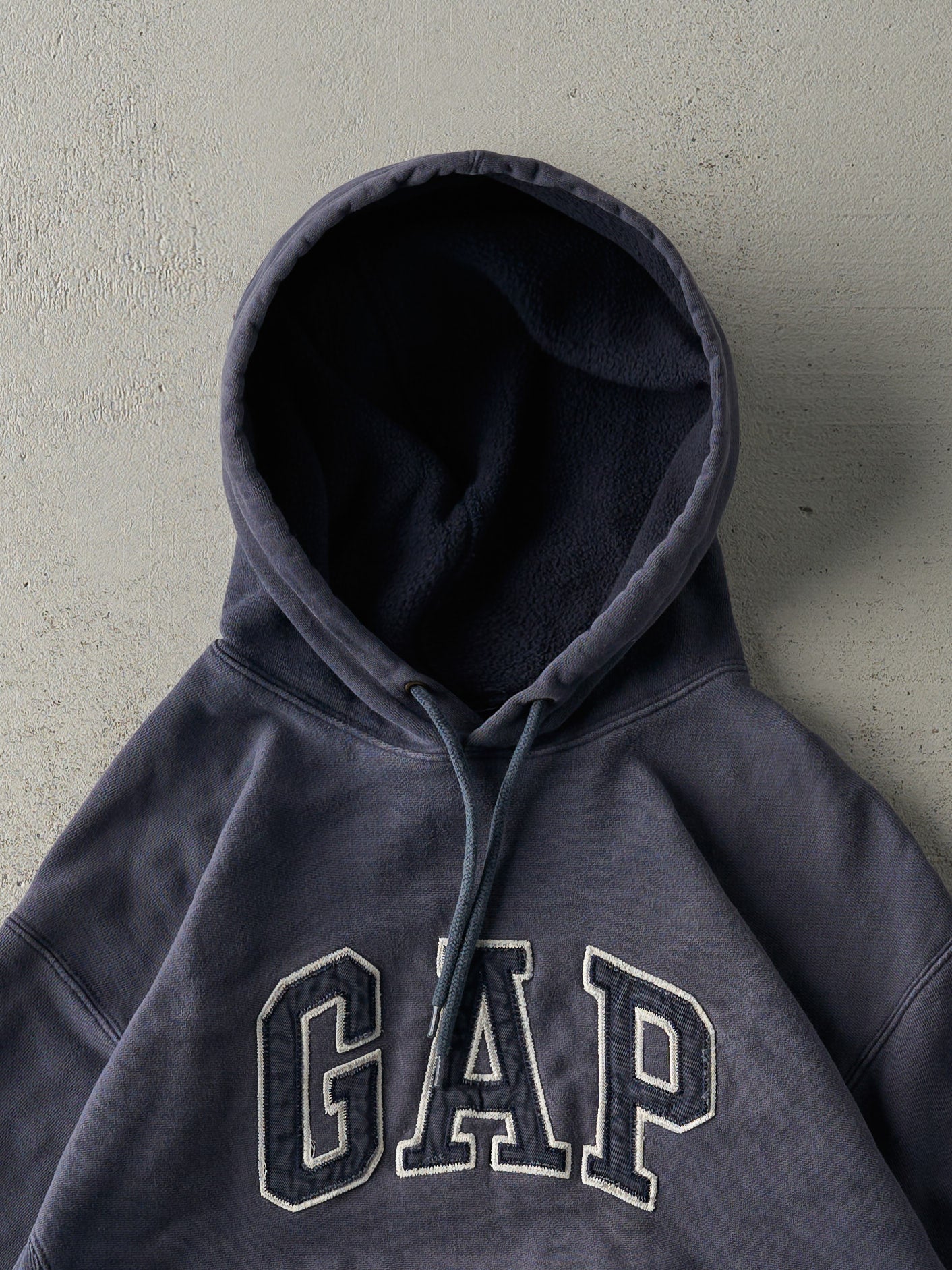 Vintage 90s Washed Blue Gap Hoodie (M)