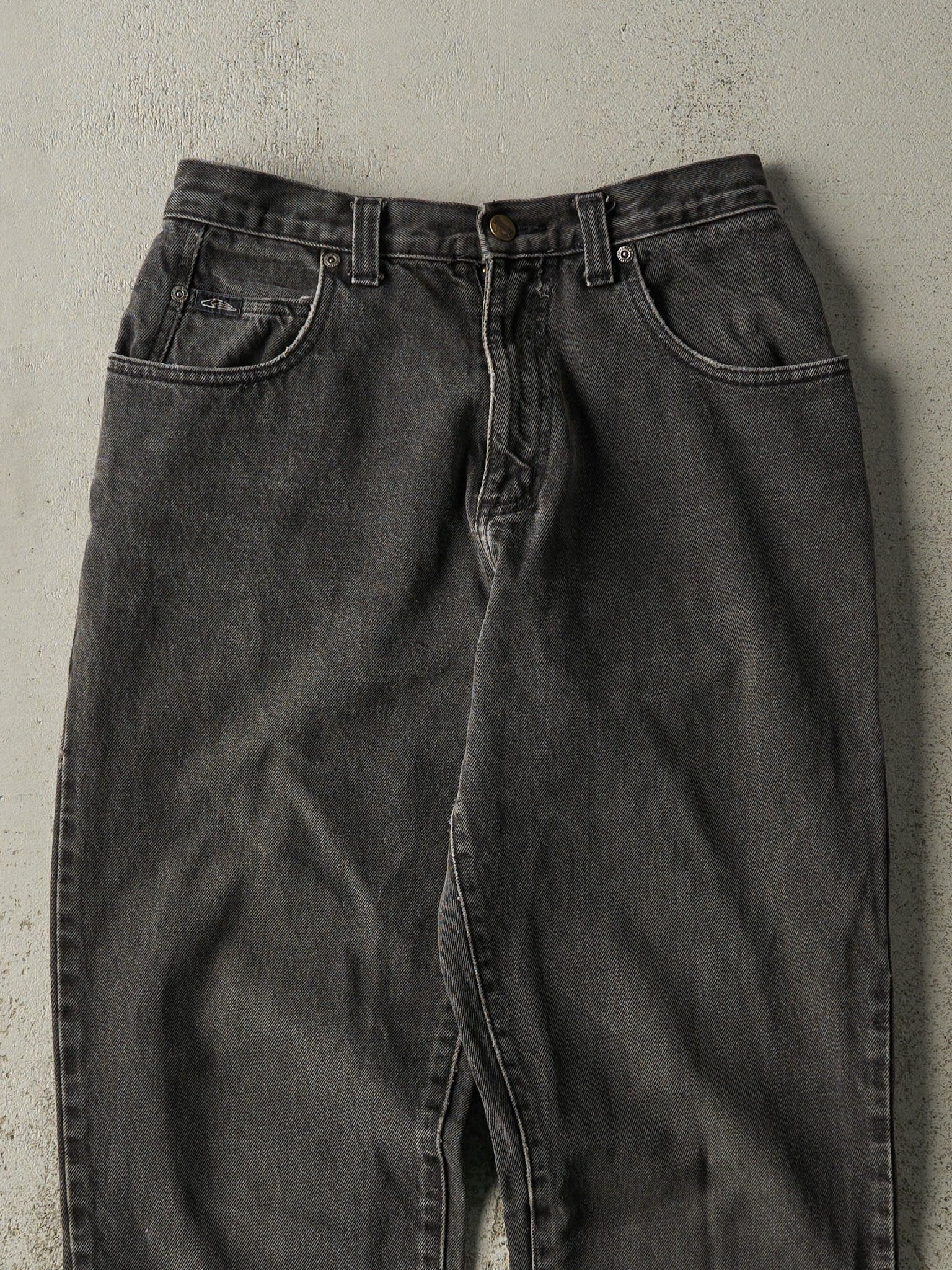 Vintage Y2K Faded Black Quiksilver Denim Pants (27x29)