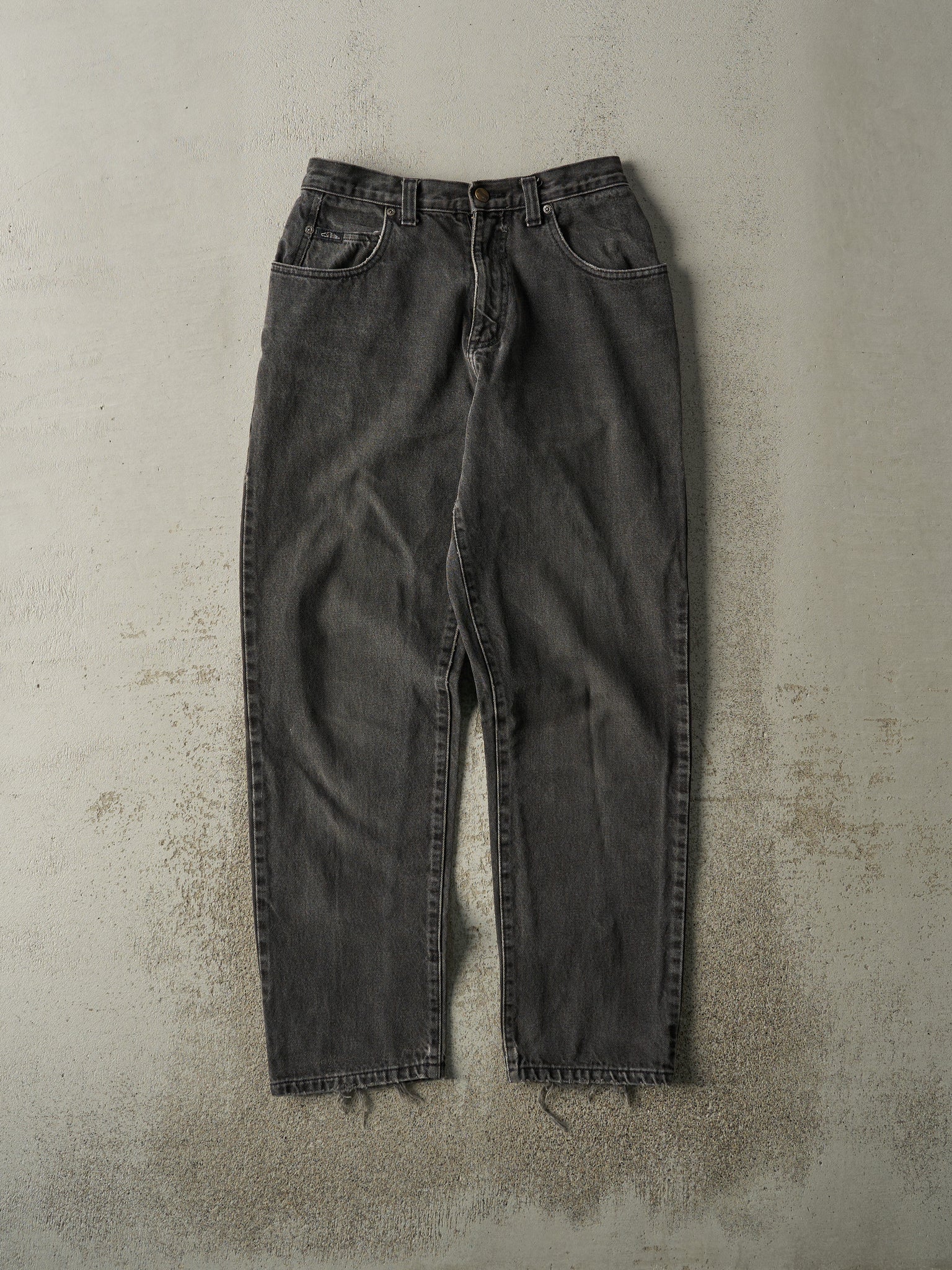 Vintage Y2K Faded Black Quiksilver Denim Pants (27x29)