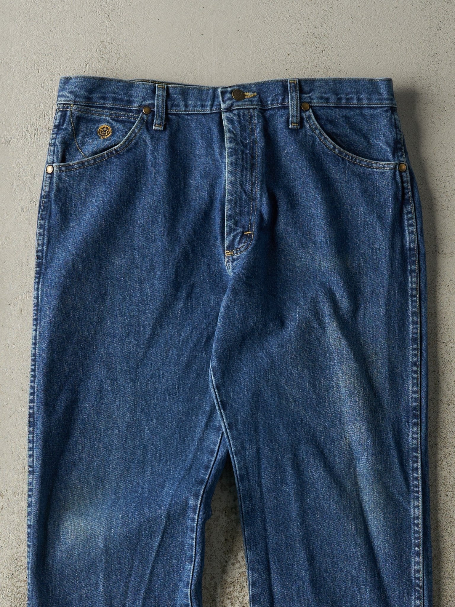 Vintage 90s Dark Wash Wrangler Jeans (35x32.5)