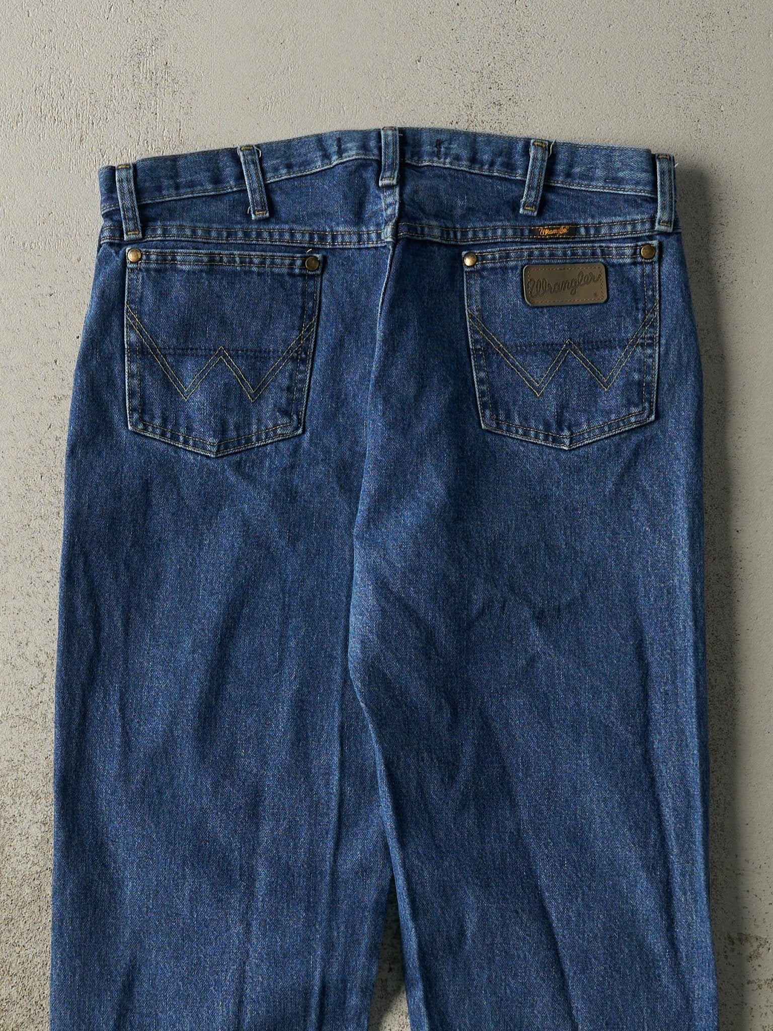 Vintage 90s Dark Wash Wrangler Jeans (35x32.5)