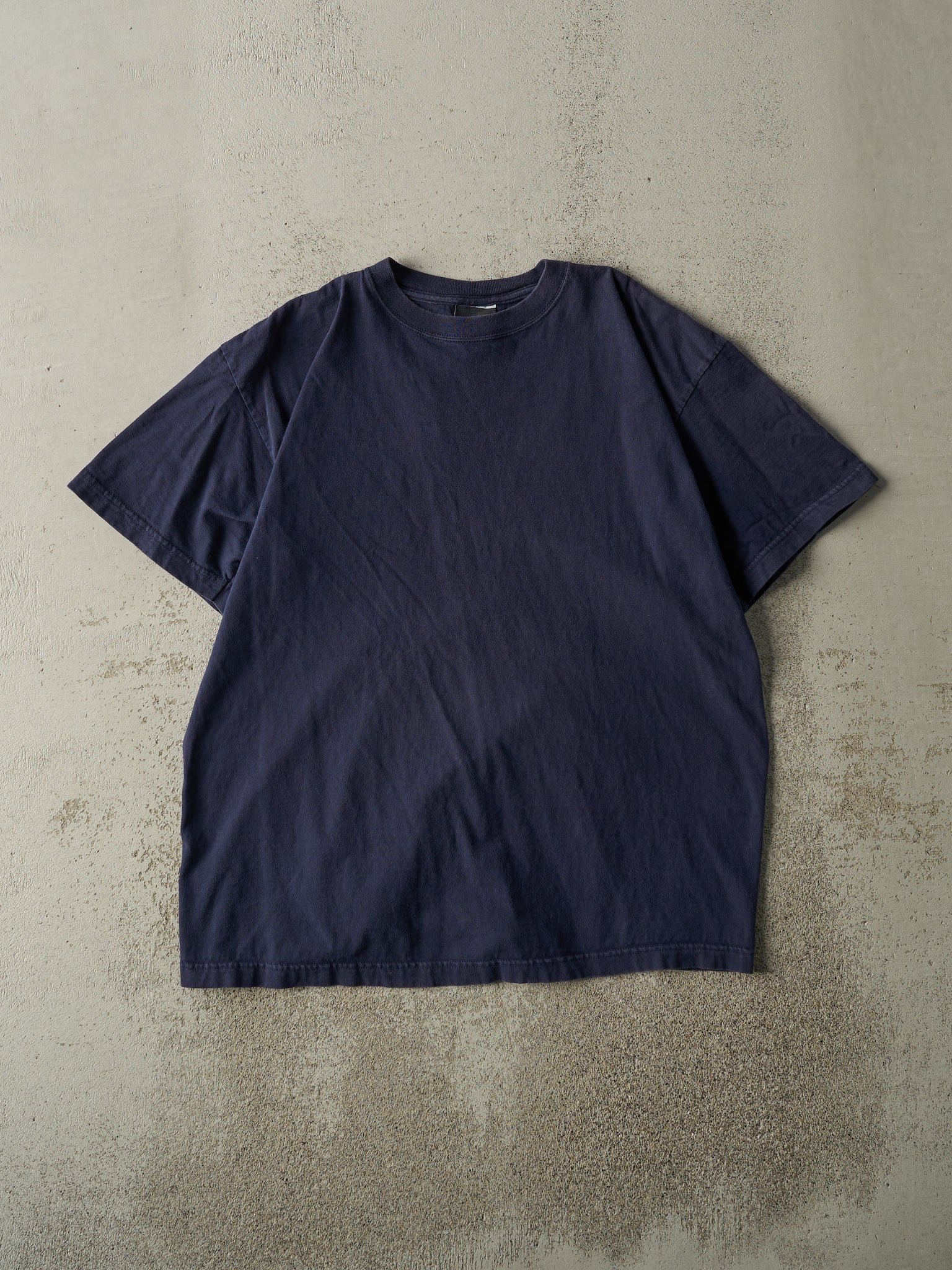 Vintage 90s Navy Blue Blank Tee (M/L)