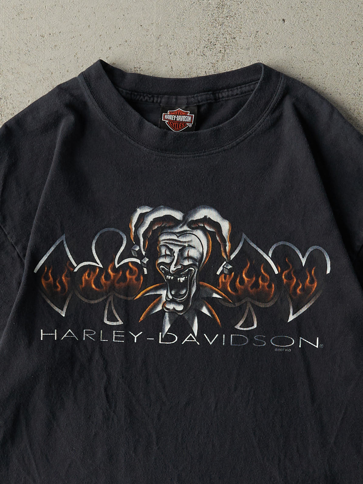 Vintage 07' Black Las Vegas Nevada Harley Davidson Tee (M)