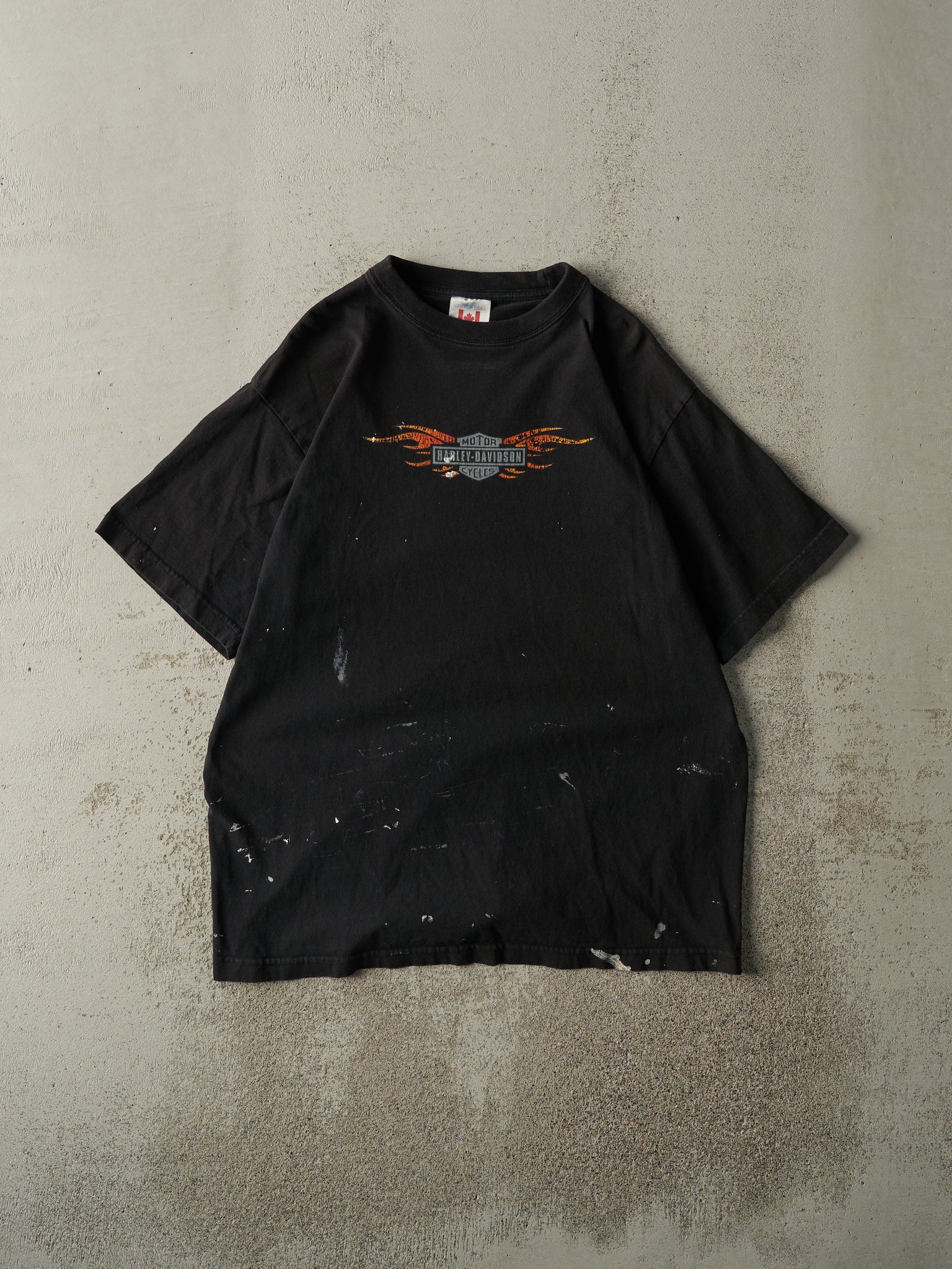 Vintage Y2K Black Harley Davidson Tee (M)