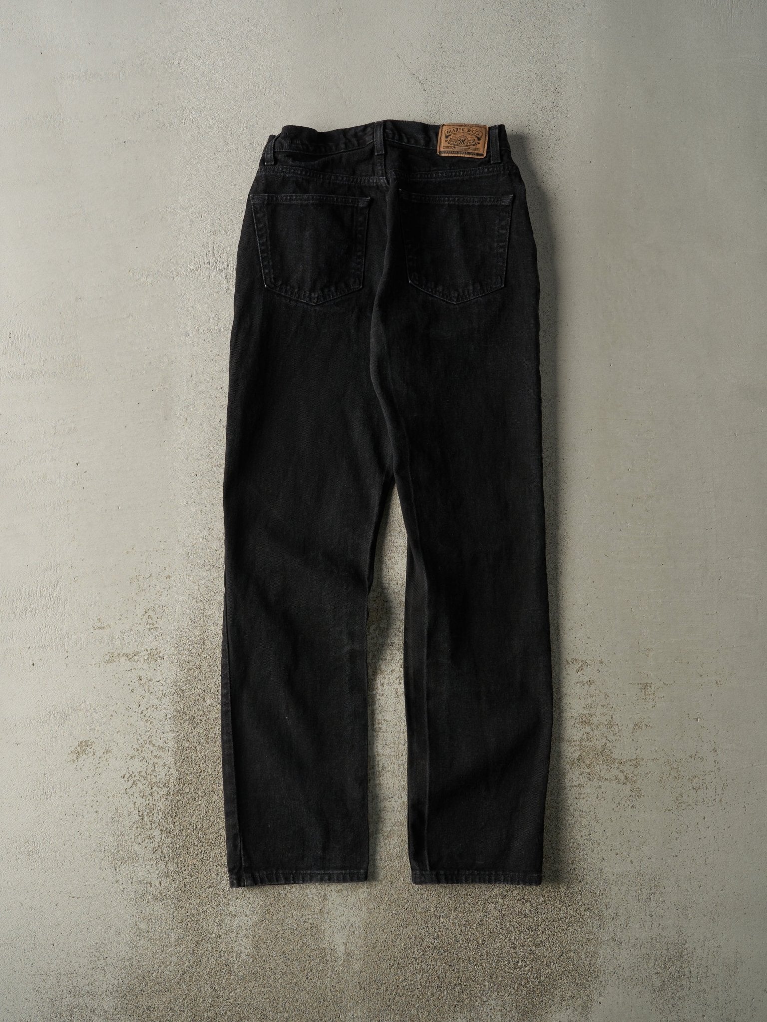 Vintage 90s Black Denim Pants (30x33.5)