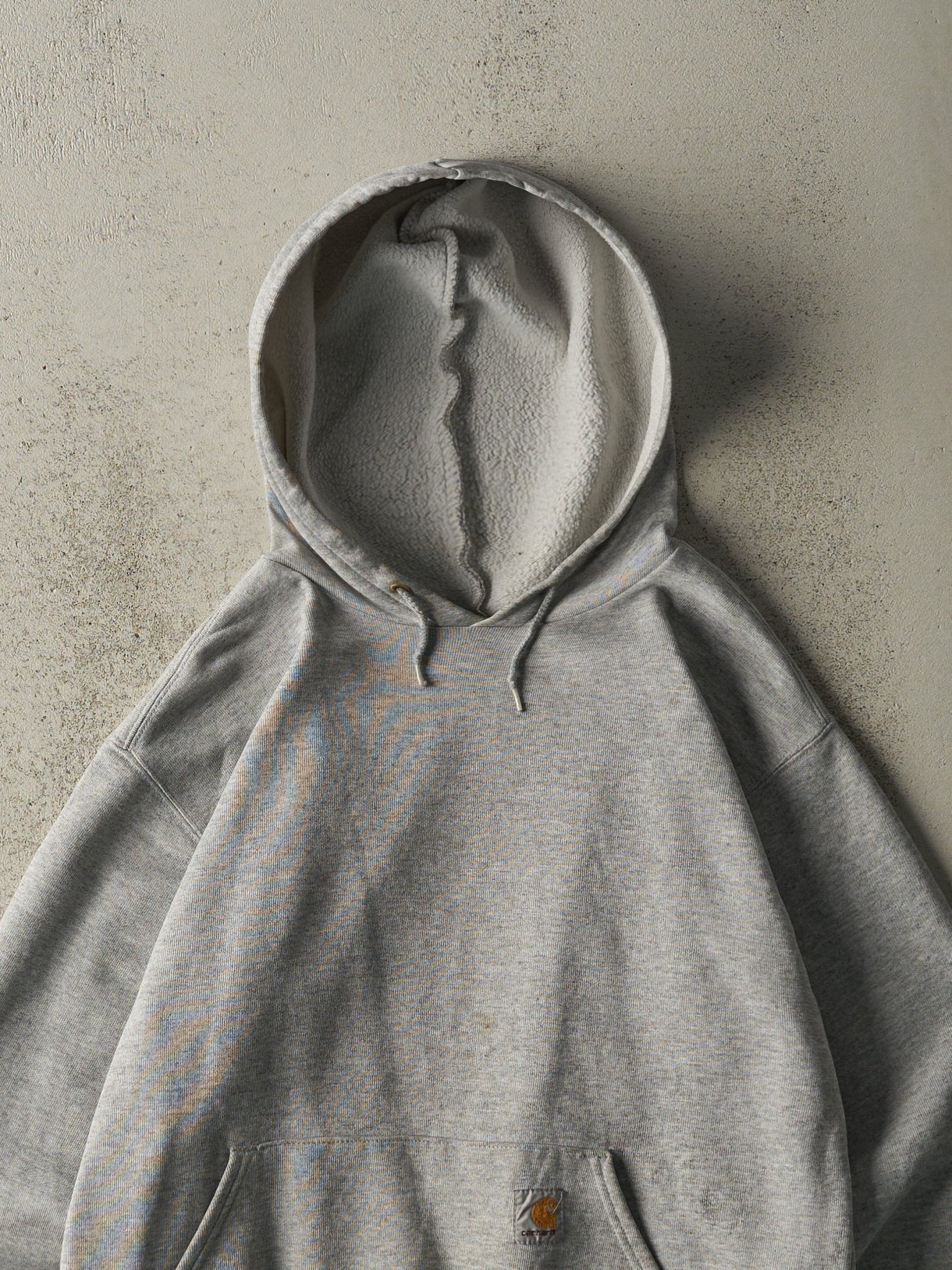 Vintage 90s Heather Grey Carhartt Hoodie (M)