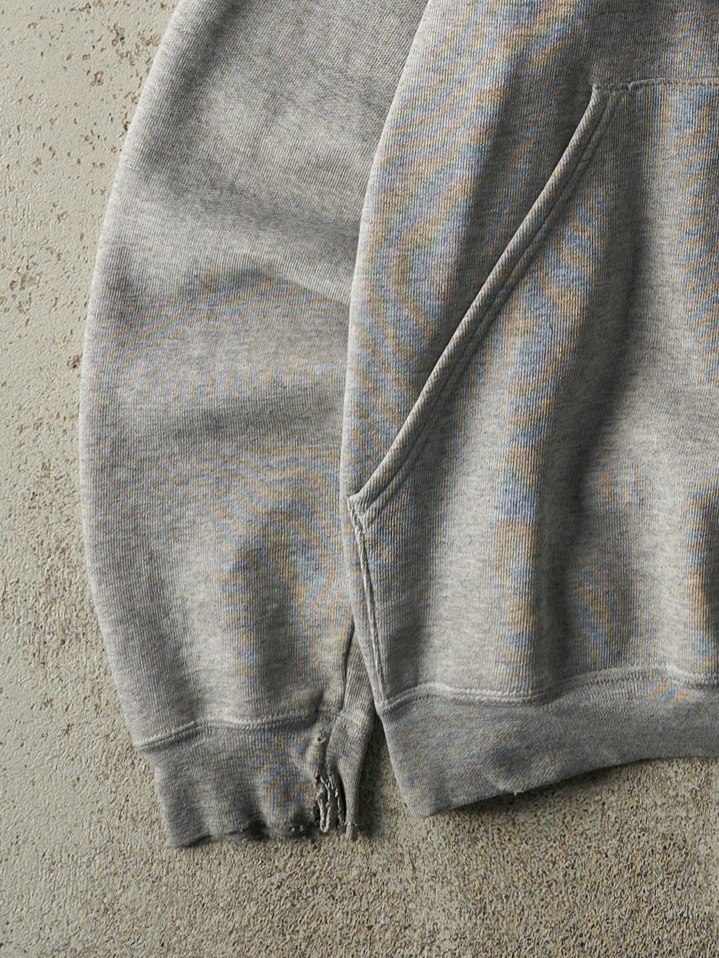 Vintage 90s Heather Grey Carhartt Hoodie (M)