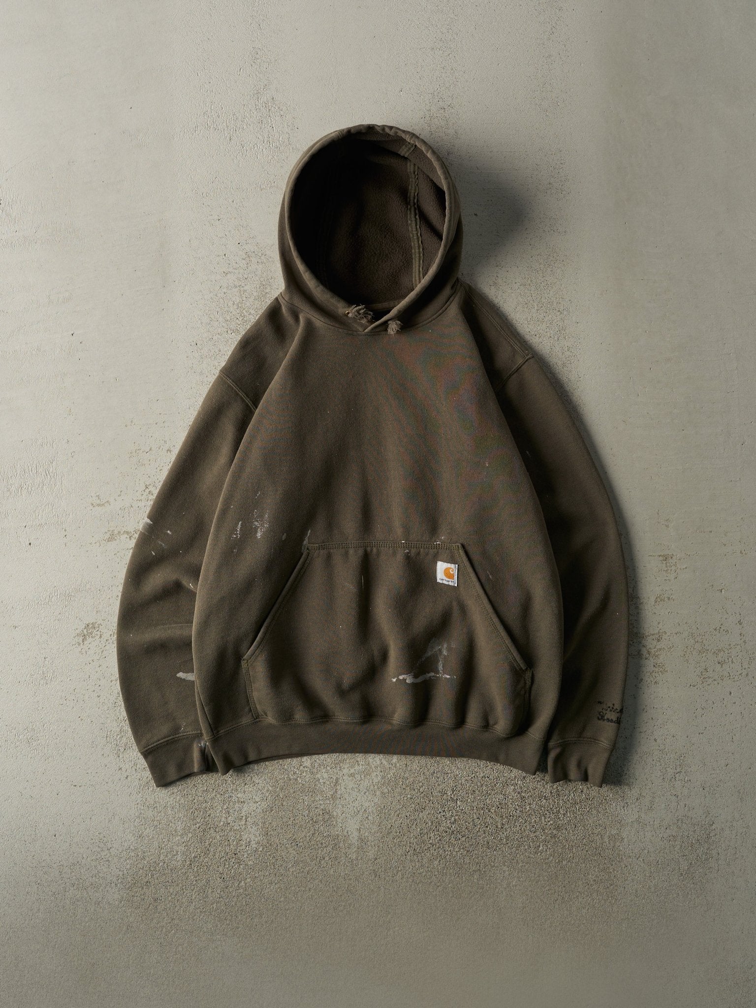 Vintage Y2K Green Carhartt Hoodie (M/L)