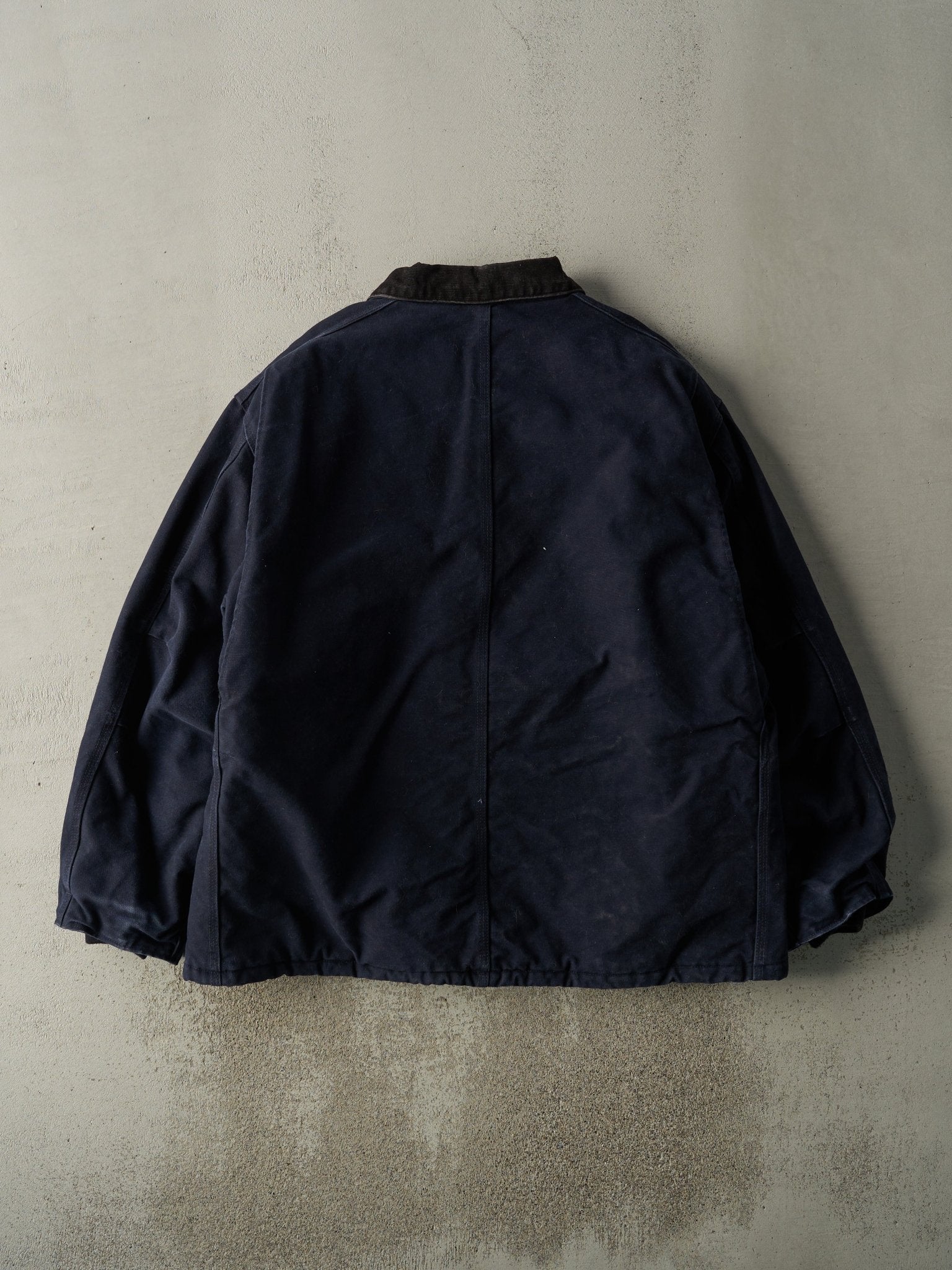 Vintage Y2K Navy Blue Carhartt Quilt Lined Arctic Jacket (XXL)