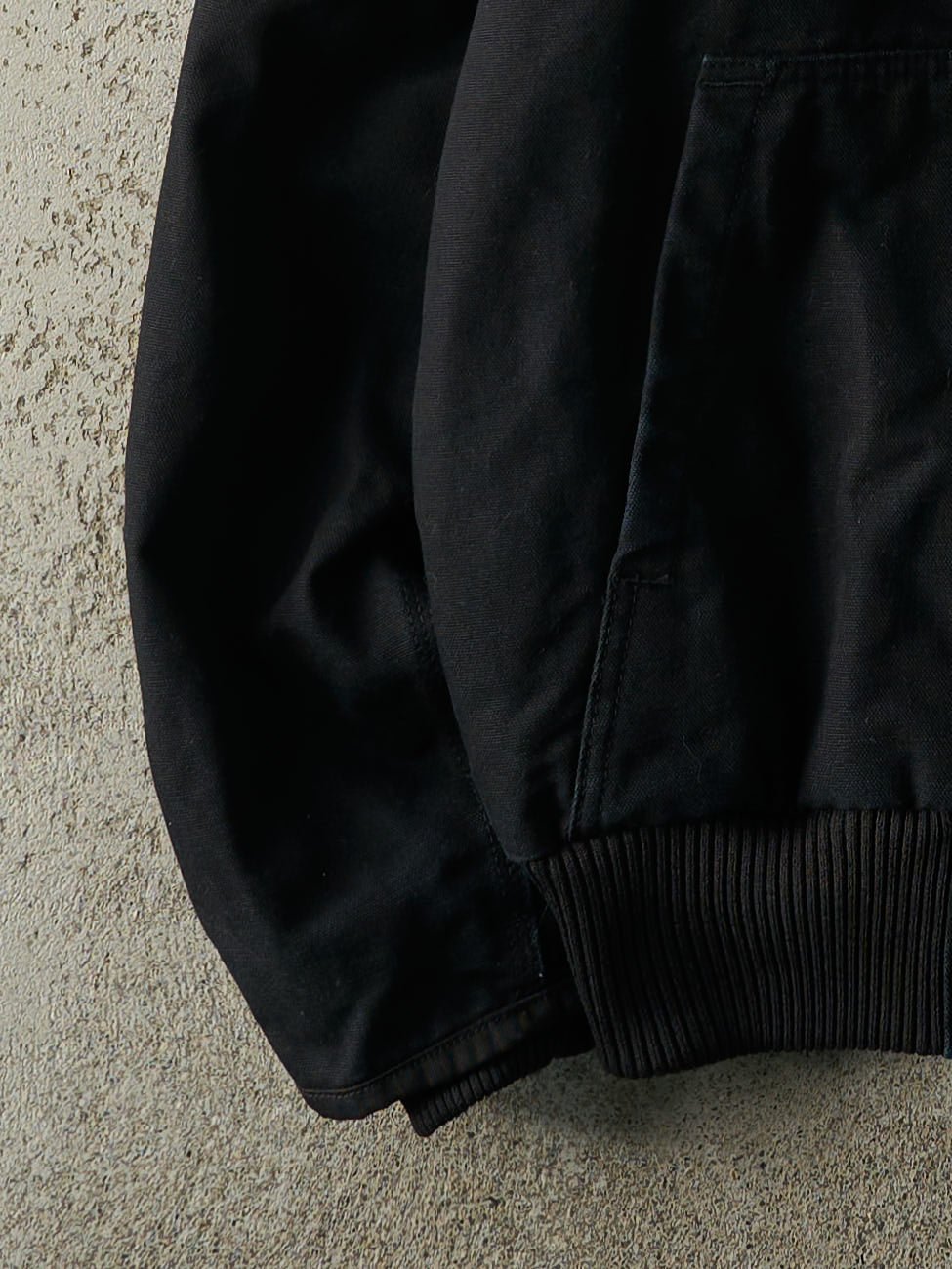 Vintage Y2K Black Quilt Lined Carhartt Active Hooded Jacket (S/M)