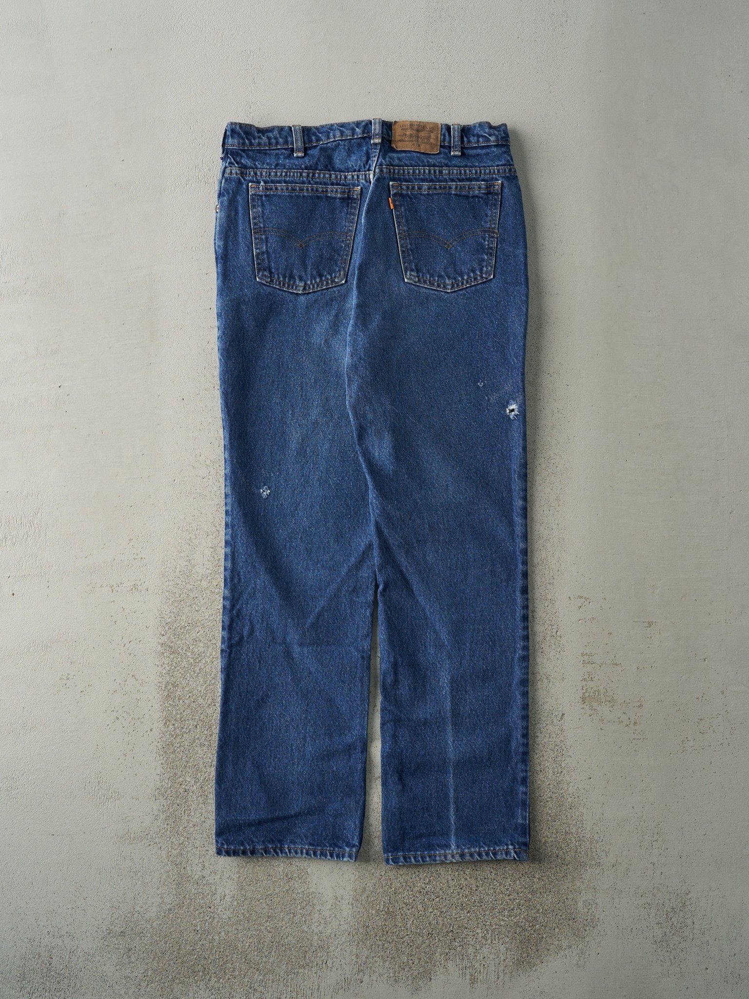 Vintage 80s Mid Wash Levi's 619 Orange Tab Jeans (33x30.5)