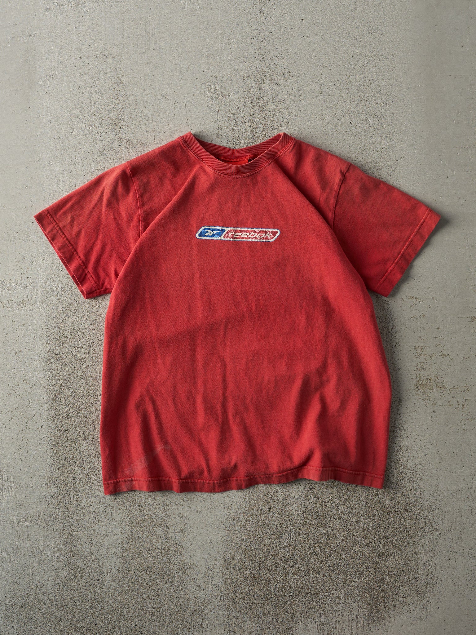 Vintage 90s Faded Red Reebok Tee (S)