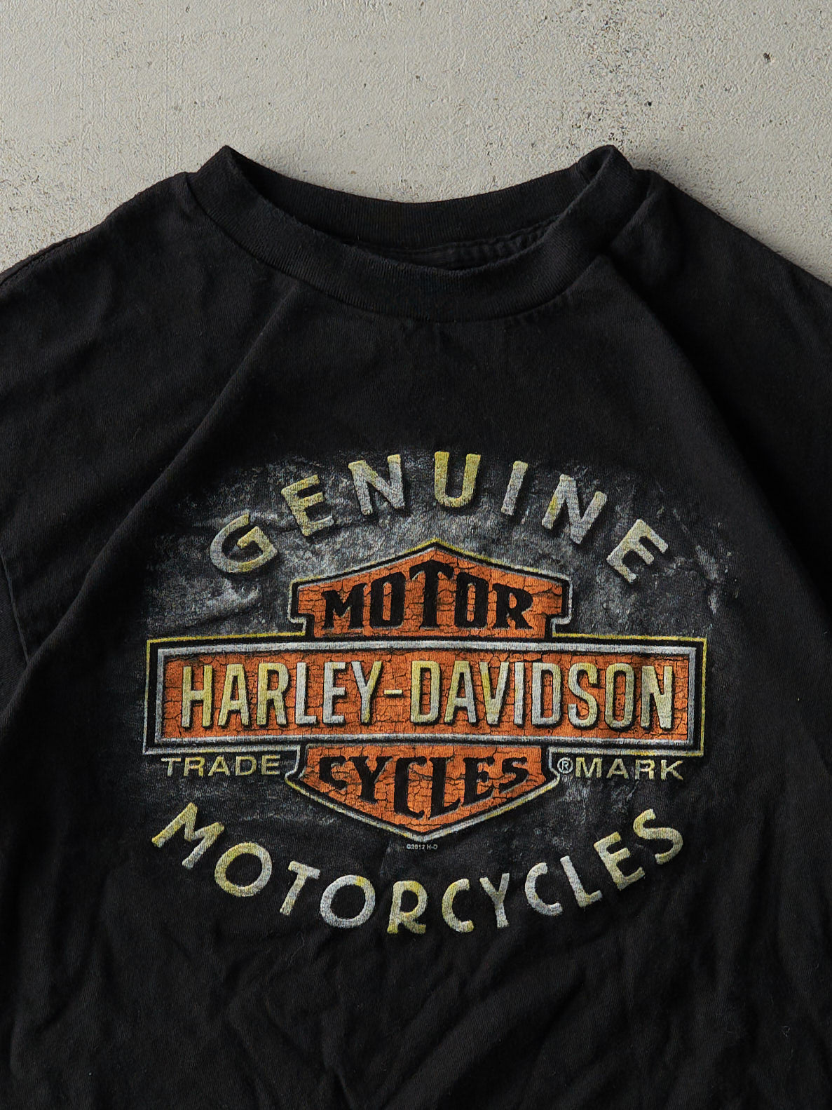 Vintage 12' Black Dublin Ireland Harley Davidson Tee (S)