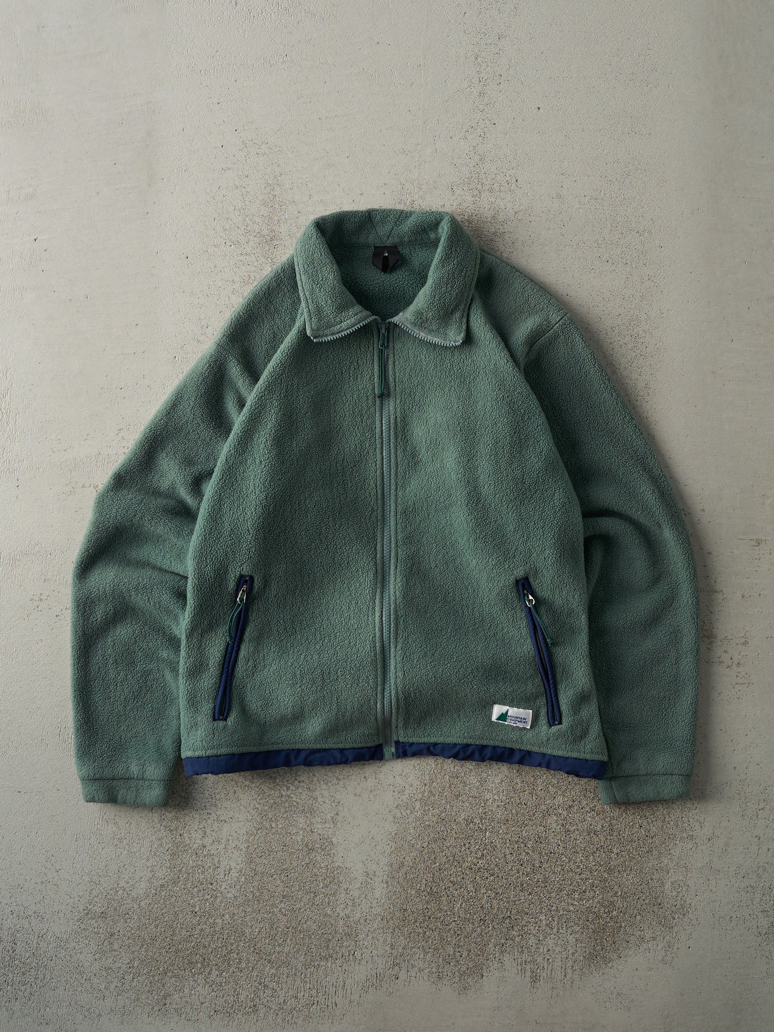 Vintage 90s Green Mountain Equipment Co-op Fleece Zip Up (M)