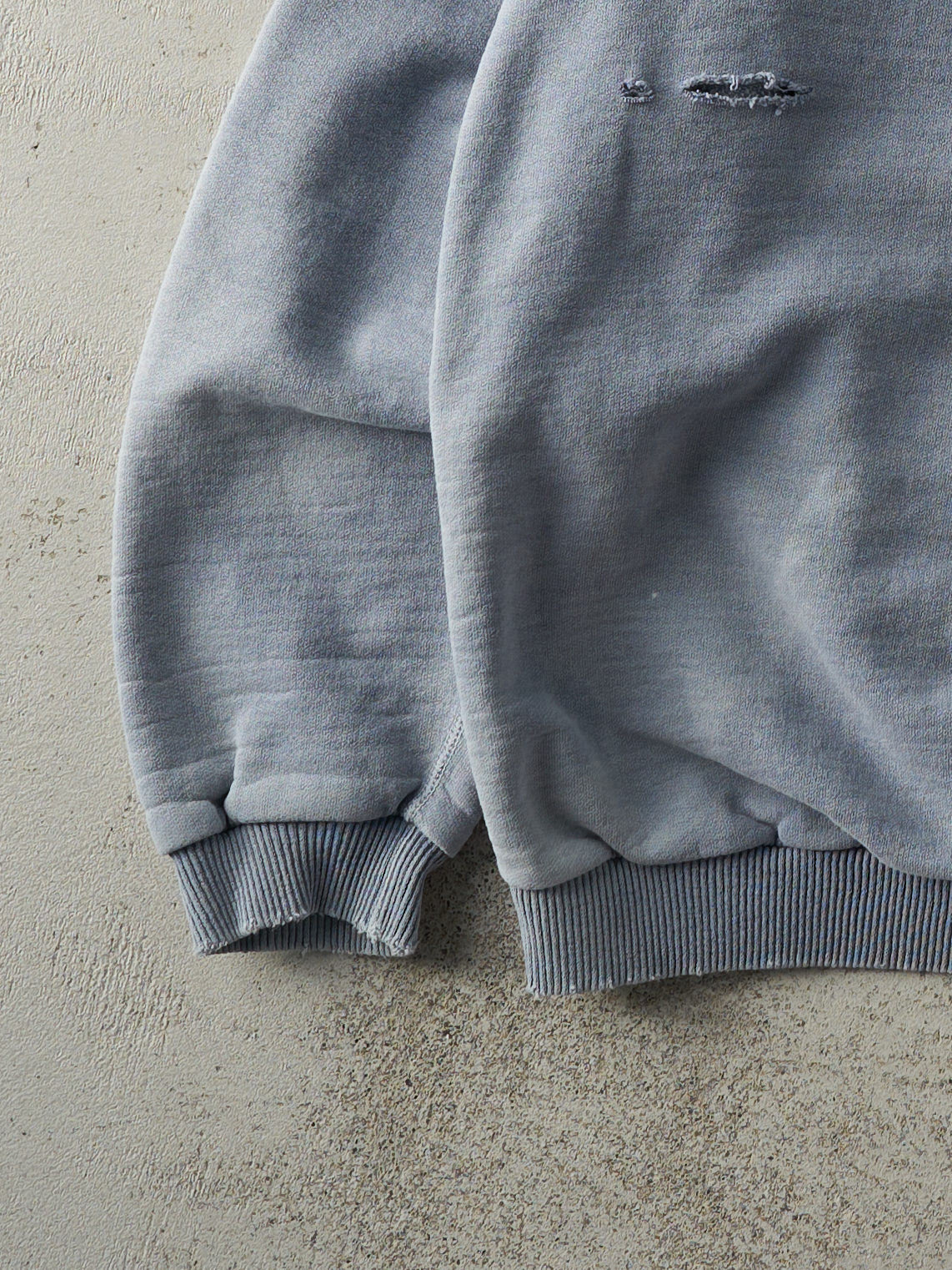 Vintage 90s Washed Blue Wind River Blank Crewneck (L)