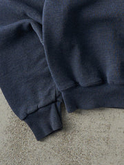 Vintage Y2K Washed Navy Russell Athletic Blank Crewneck (S)