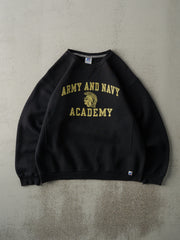 Vintage Y2K Black Army & Navy Academy Russell Athletic Crewneck (L)