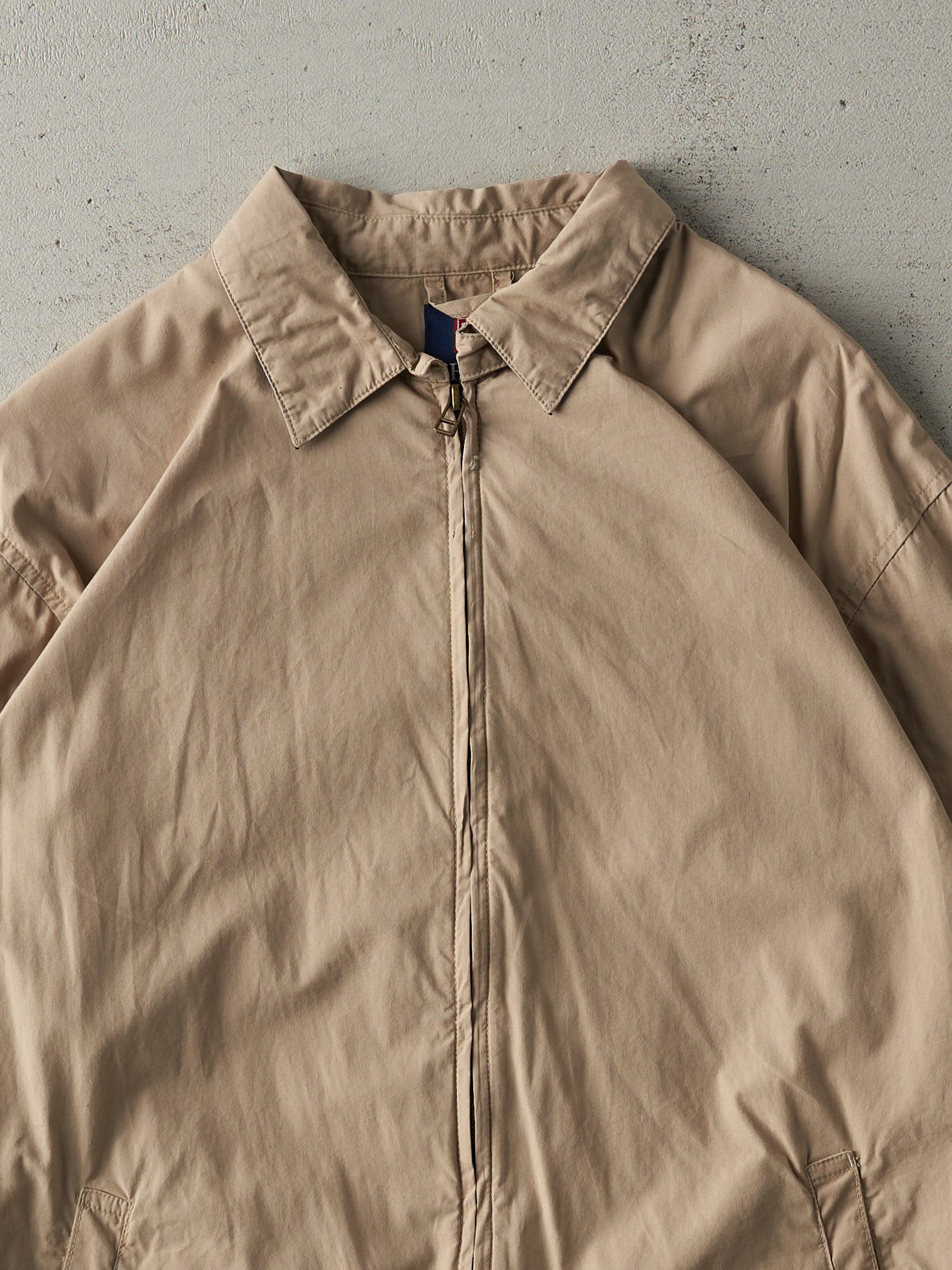 Vintage Y2K Beige Chaps Harrington Jacket (M)