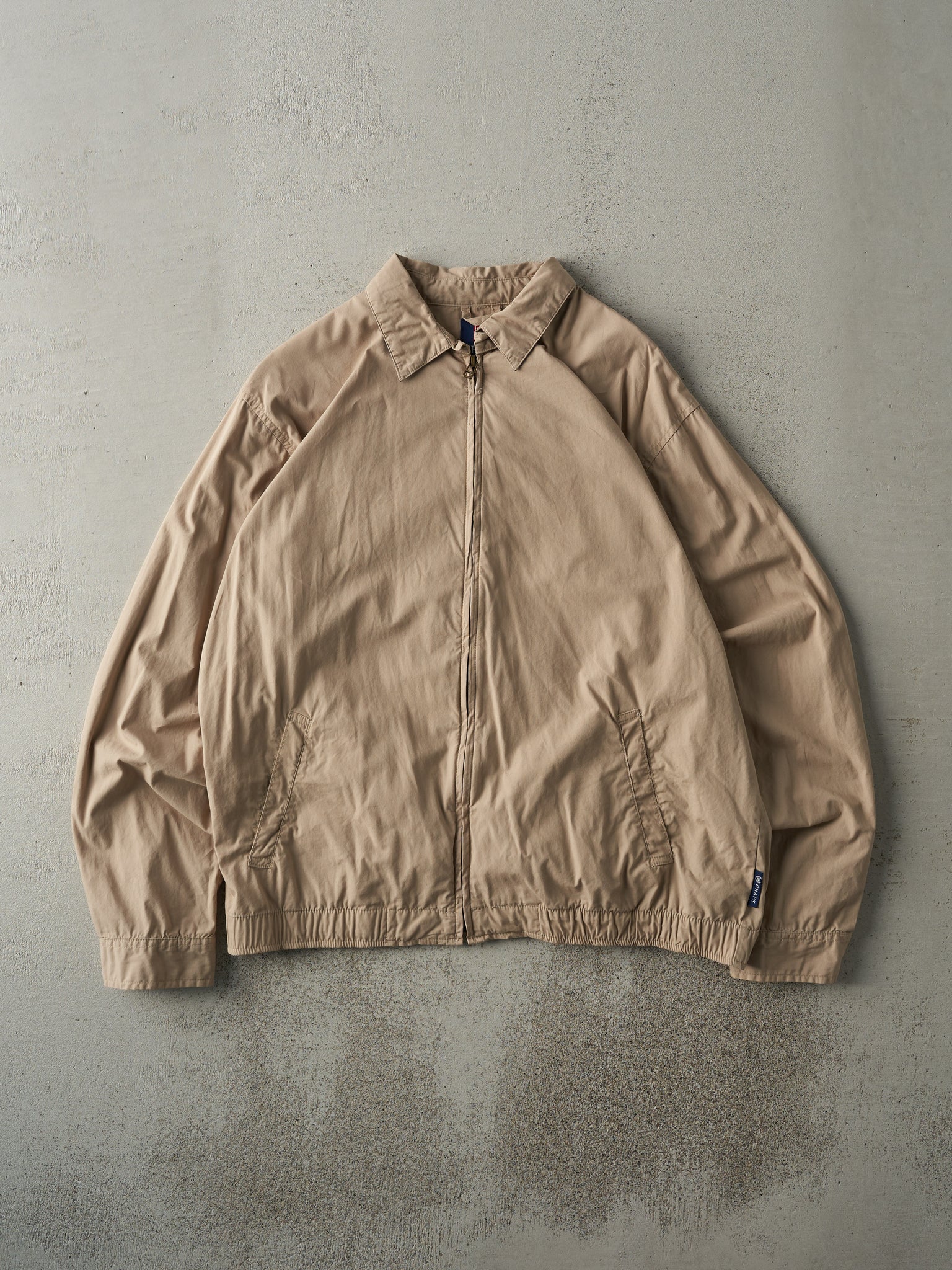 Vintage Y2K Beige Chaps Harrington Jacket (M)