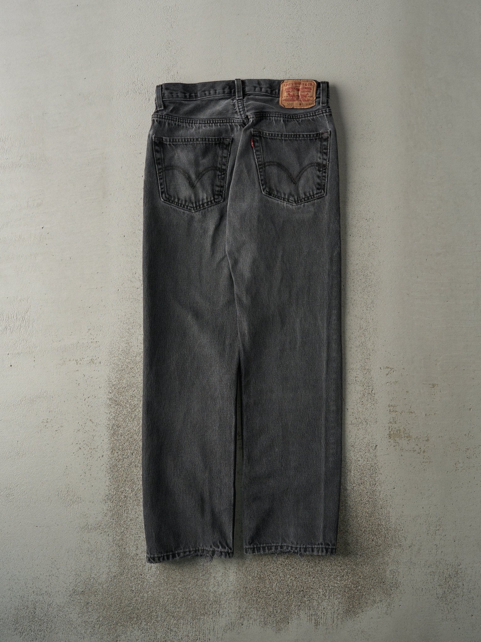 Vintage Y2K Faded Black Levi's 505 Denim Pants (30.5x30.5)