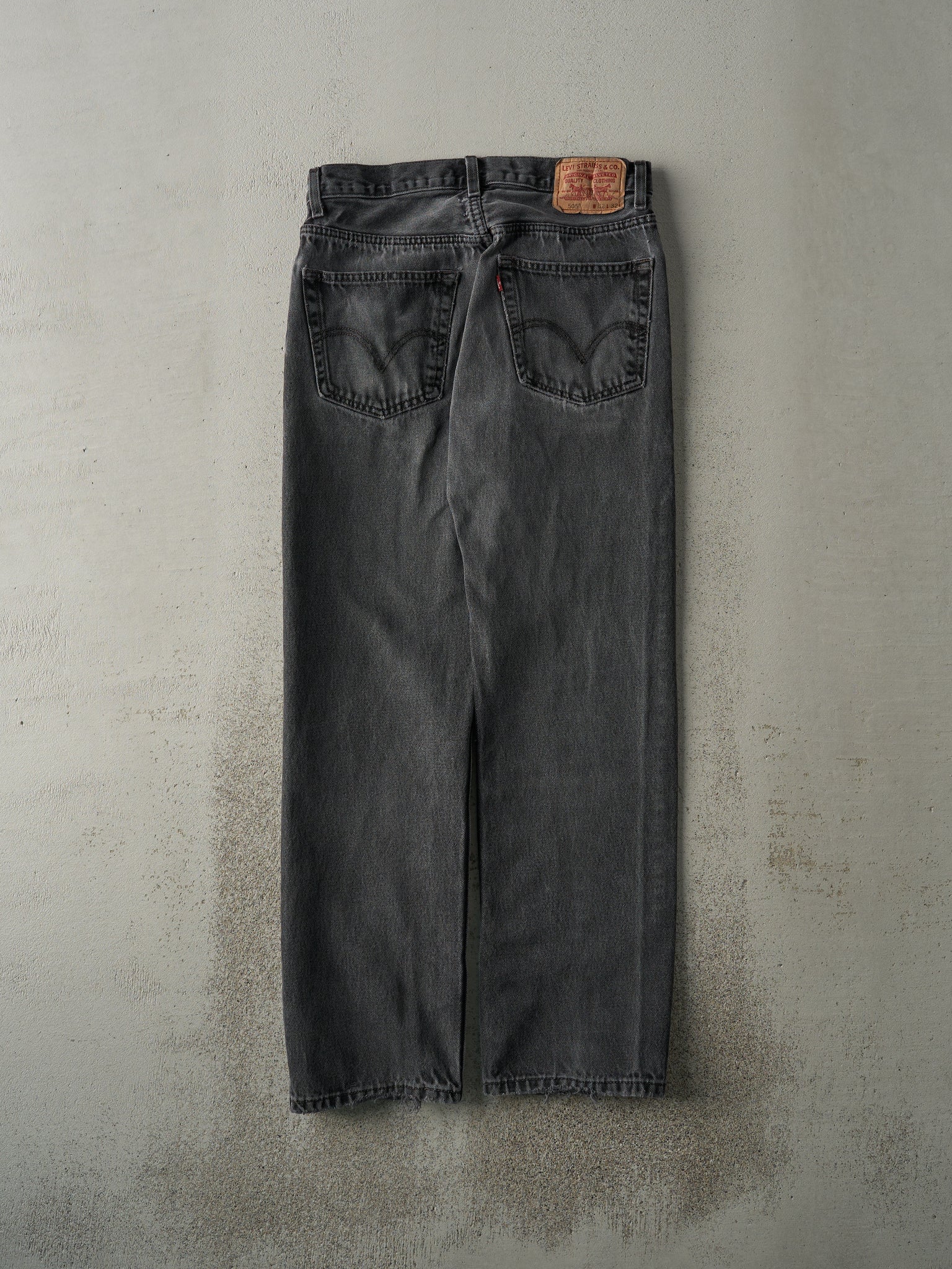 Vintage Y2K Faded Black Levi's 505 Denim Pants (30.5x30.5)