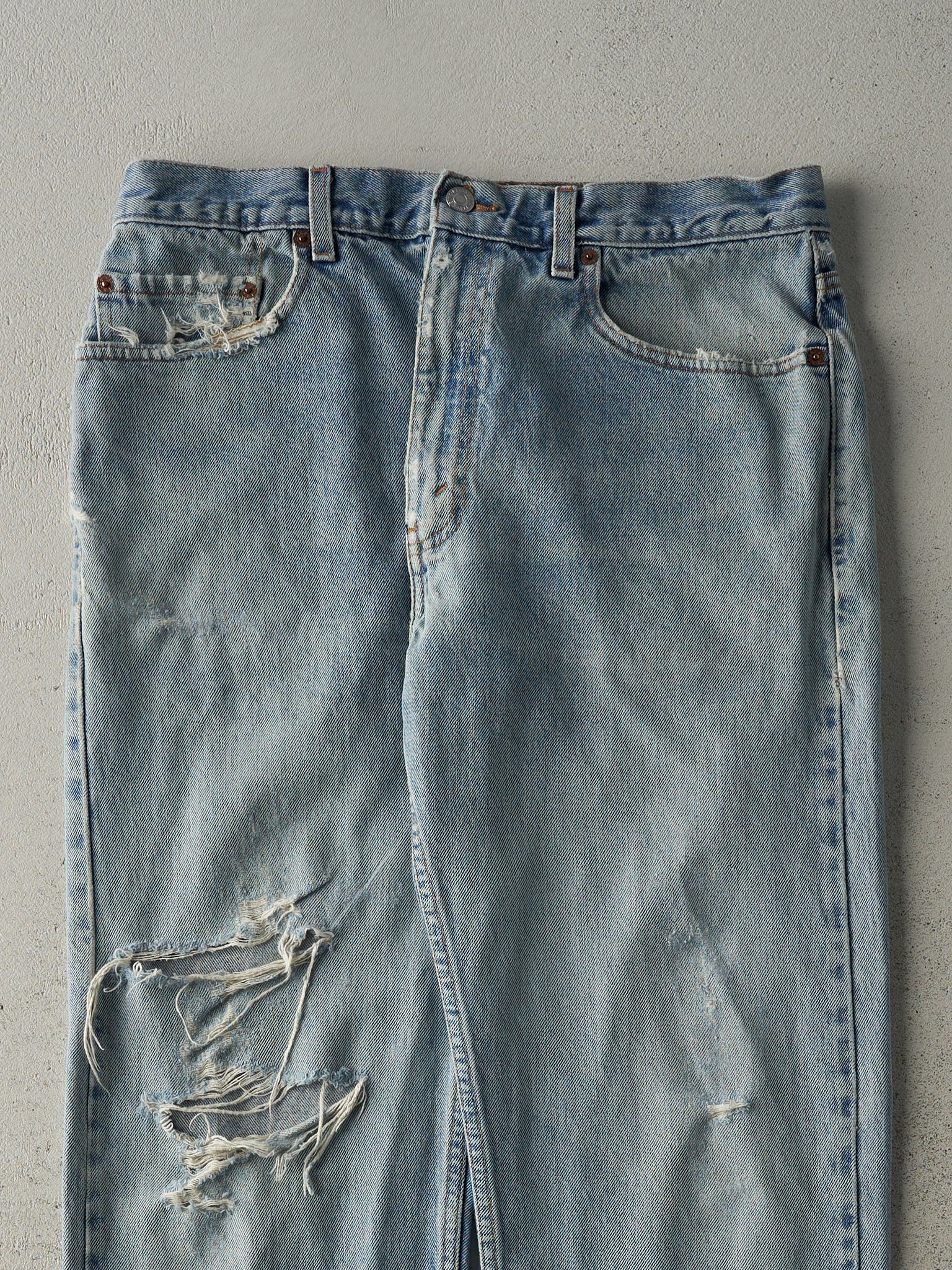 Vintage 90s Light Wash Levi's 505 Jeans (32x32.5)