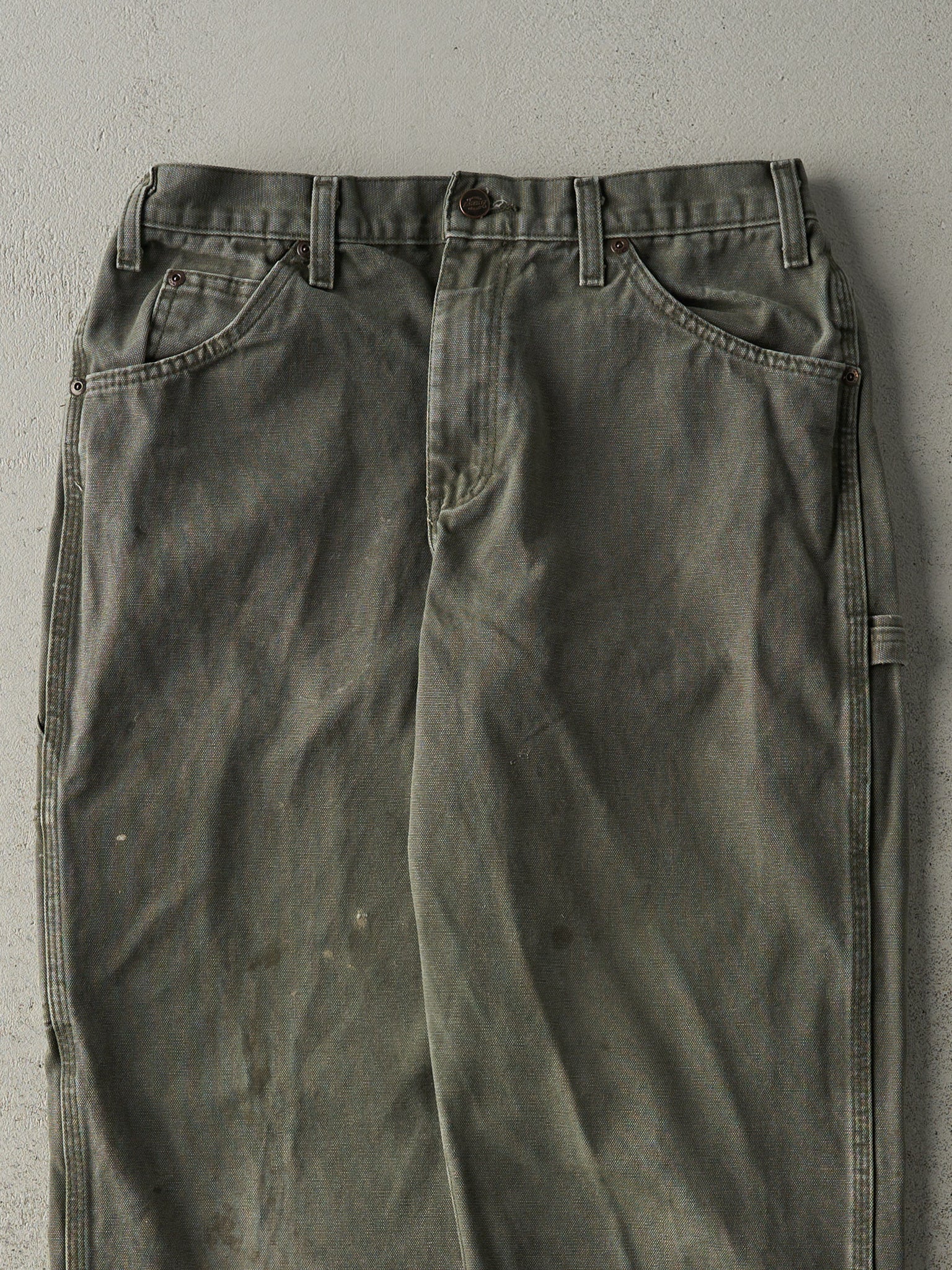 Vintage 90s Green Dickies Carpenter Pants (30x29)