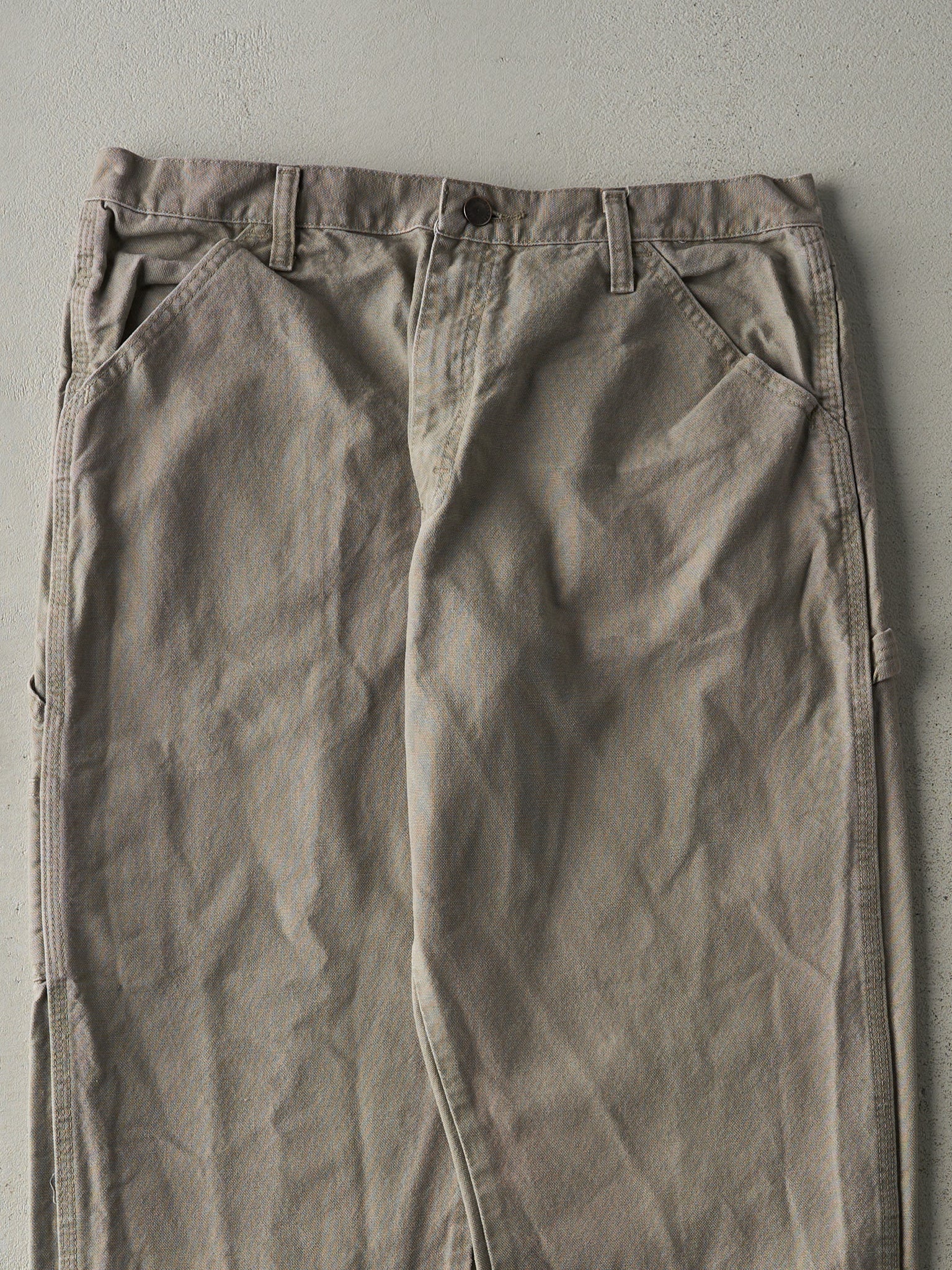 Vintage Y2K Beige Rustler Carpenter Pants (33x29)