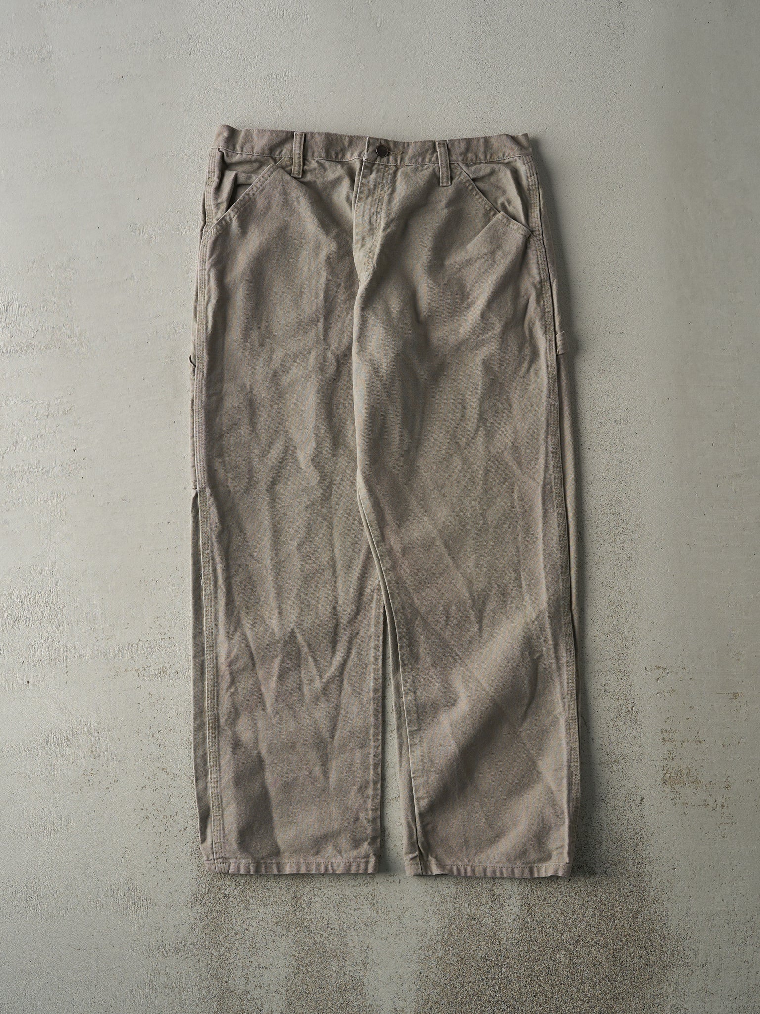 Vintage Y2K Beige Rustler Carpenter Pants (33x29)