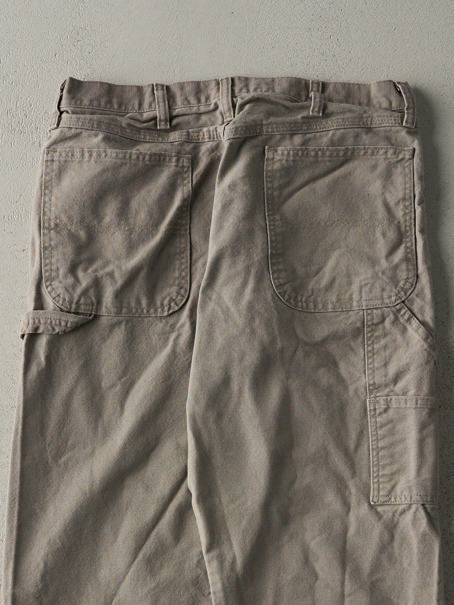 Vintage Y2K Beige Rustler Carpenter Pants (33x29)