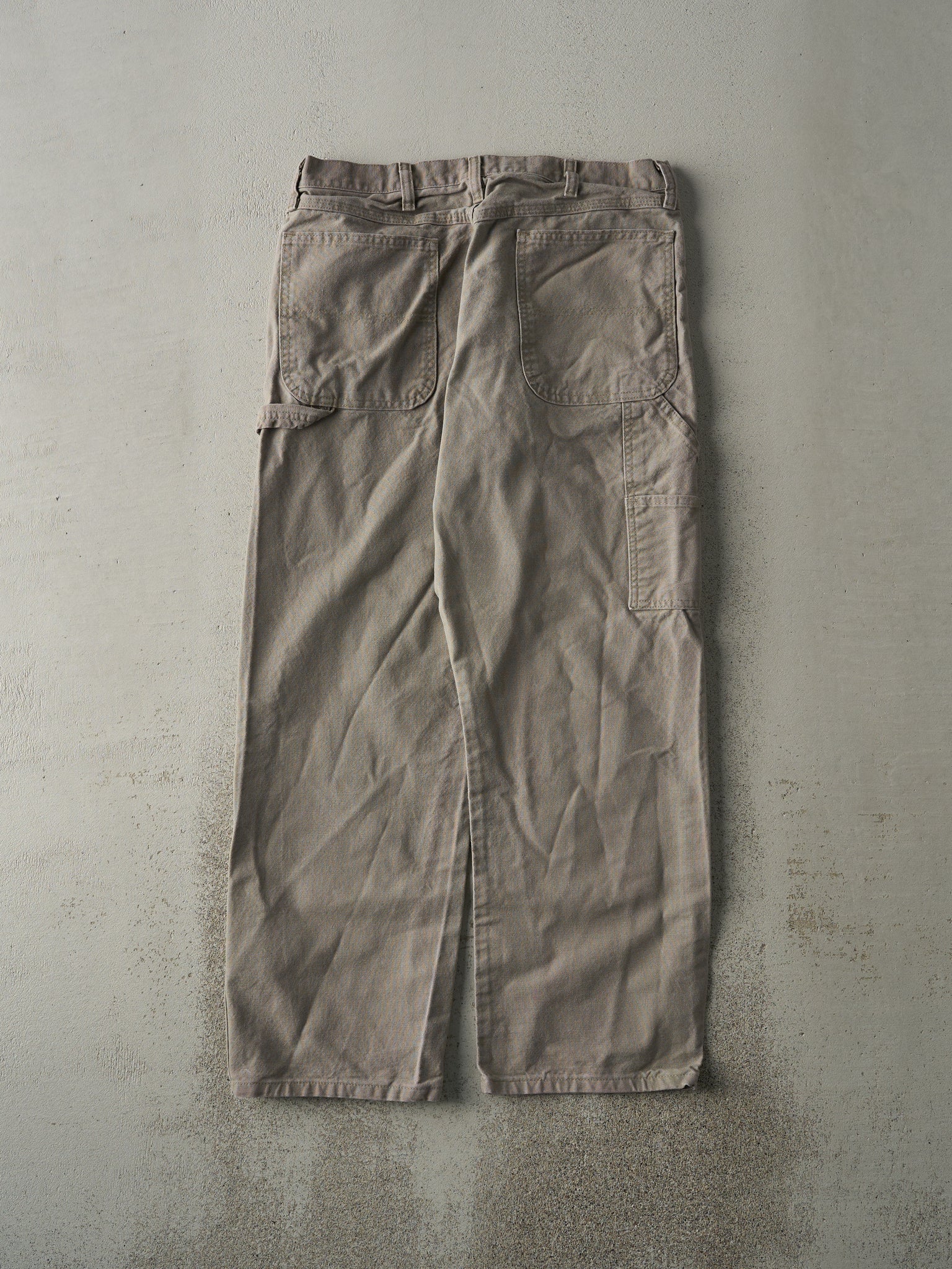 Vintage Y2K Beige Rustler Carpenter Pants (33x29)