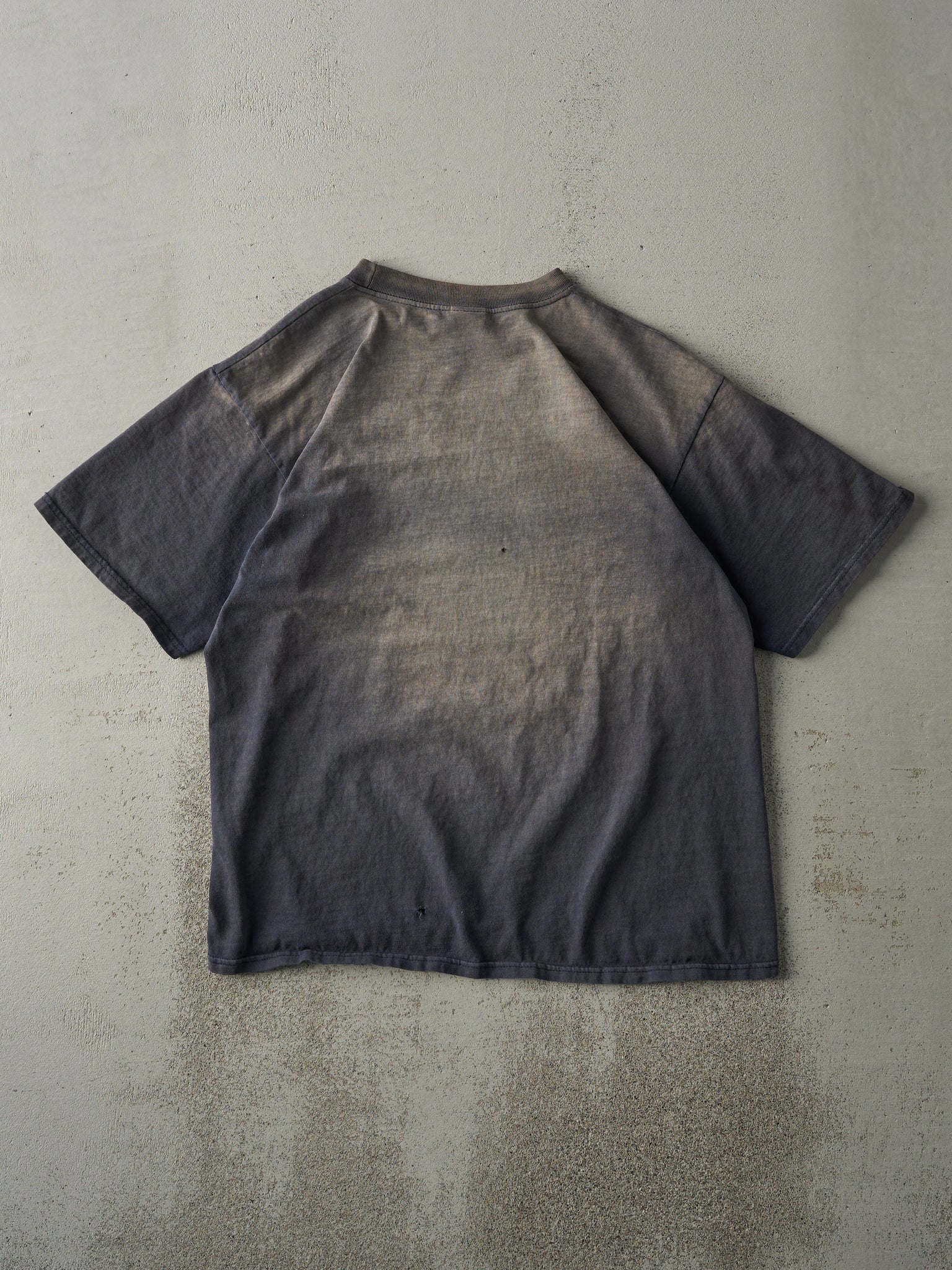 Vintage 90s Navy Blue Sun Faded Monterey Tee (M)