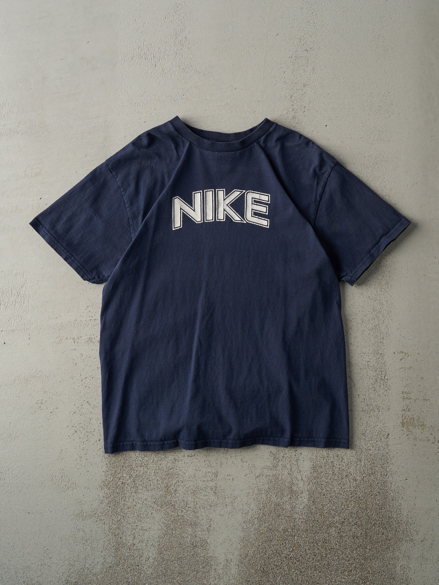 Vintage Y2K Navy Blue Nike Tee (S/M)