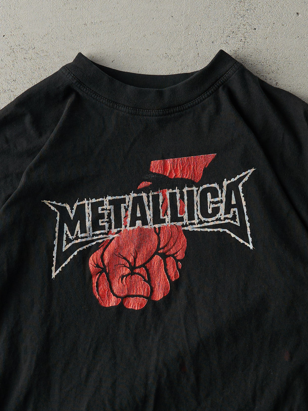 Vintage 03' Black Metallica European Tour Tee (M)