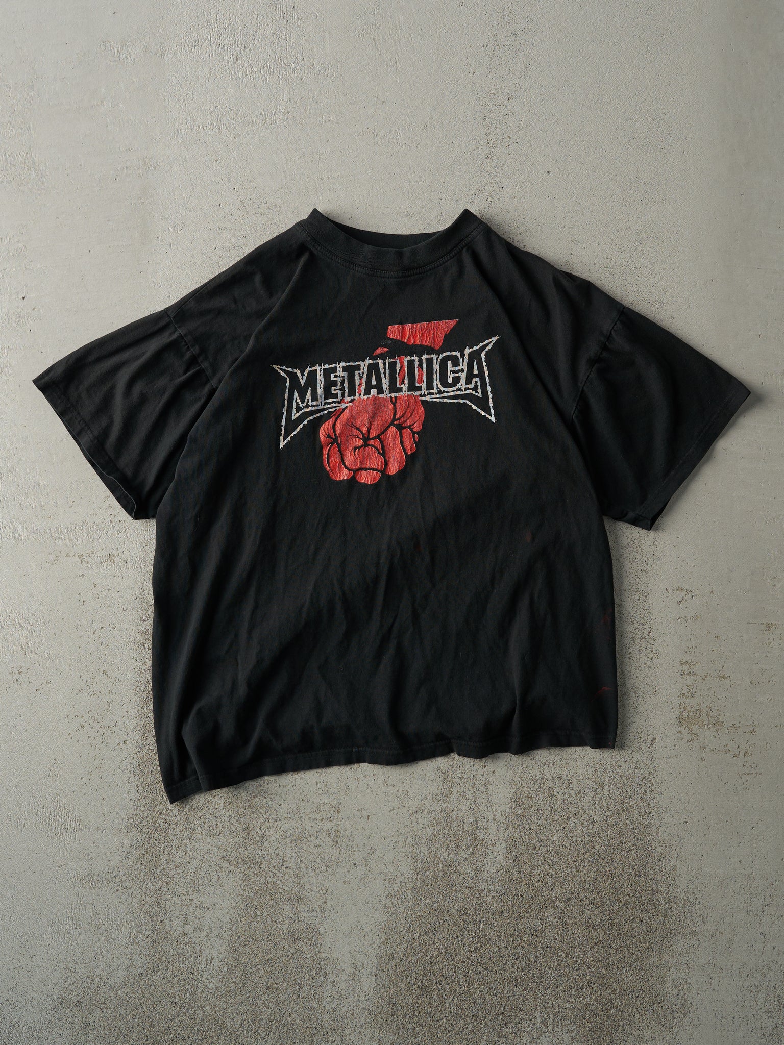 Vintage 03' Black Metallica European Tour Tee (M)