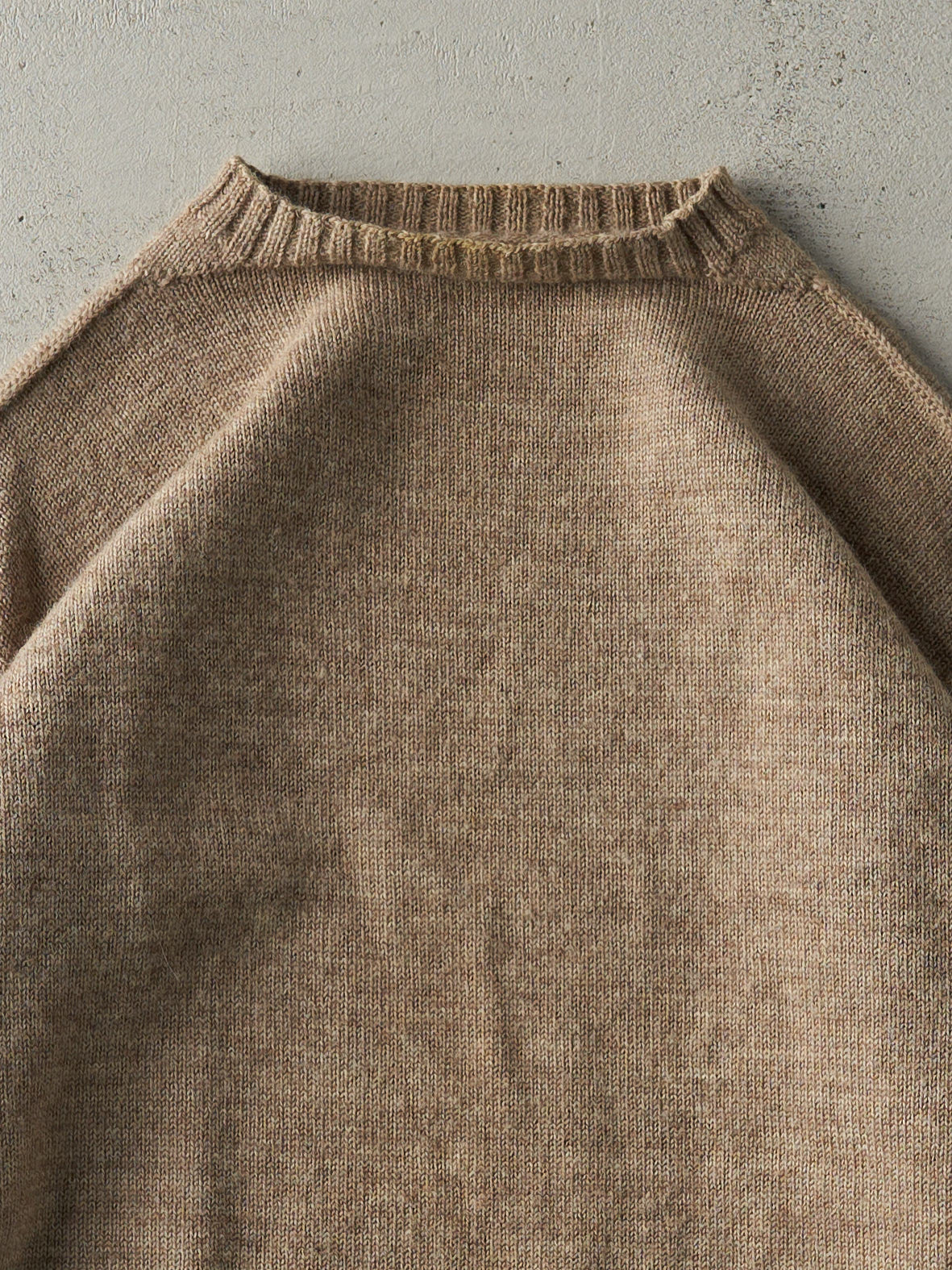 Vintage 90s Brown Knit Pullover (M)