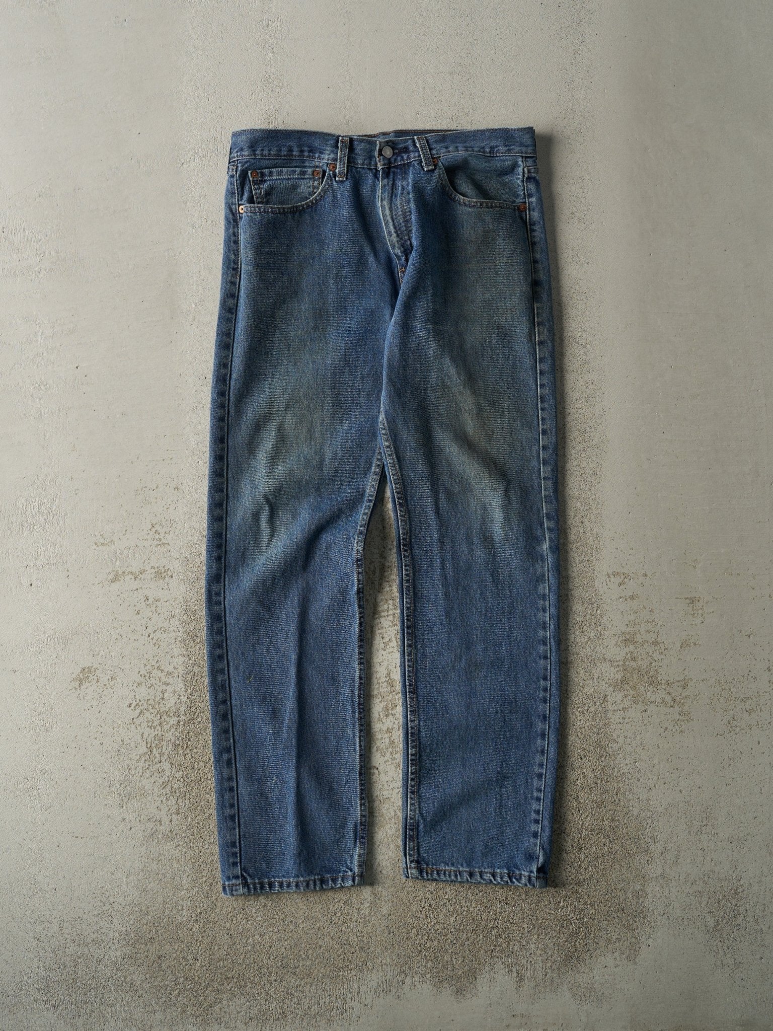 Vintage Y2K Dark Wash Levi's 505 Jeans (34x31.5)